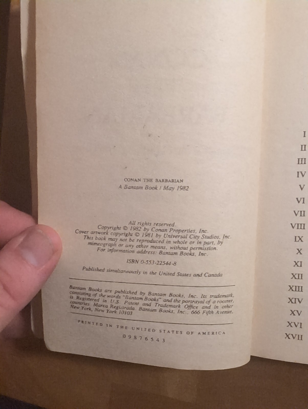 Conan the Barbarian (Film Novelization) by de Camp/Carter; PB G Bantam 1982