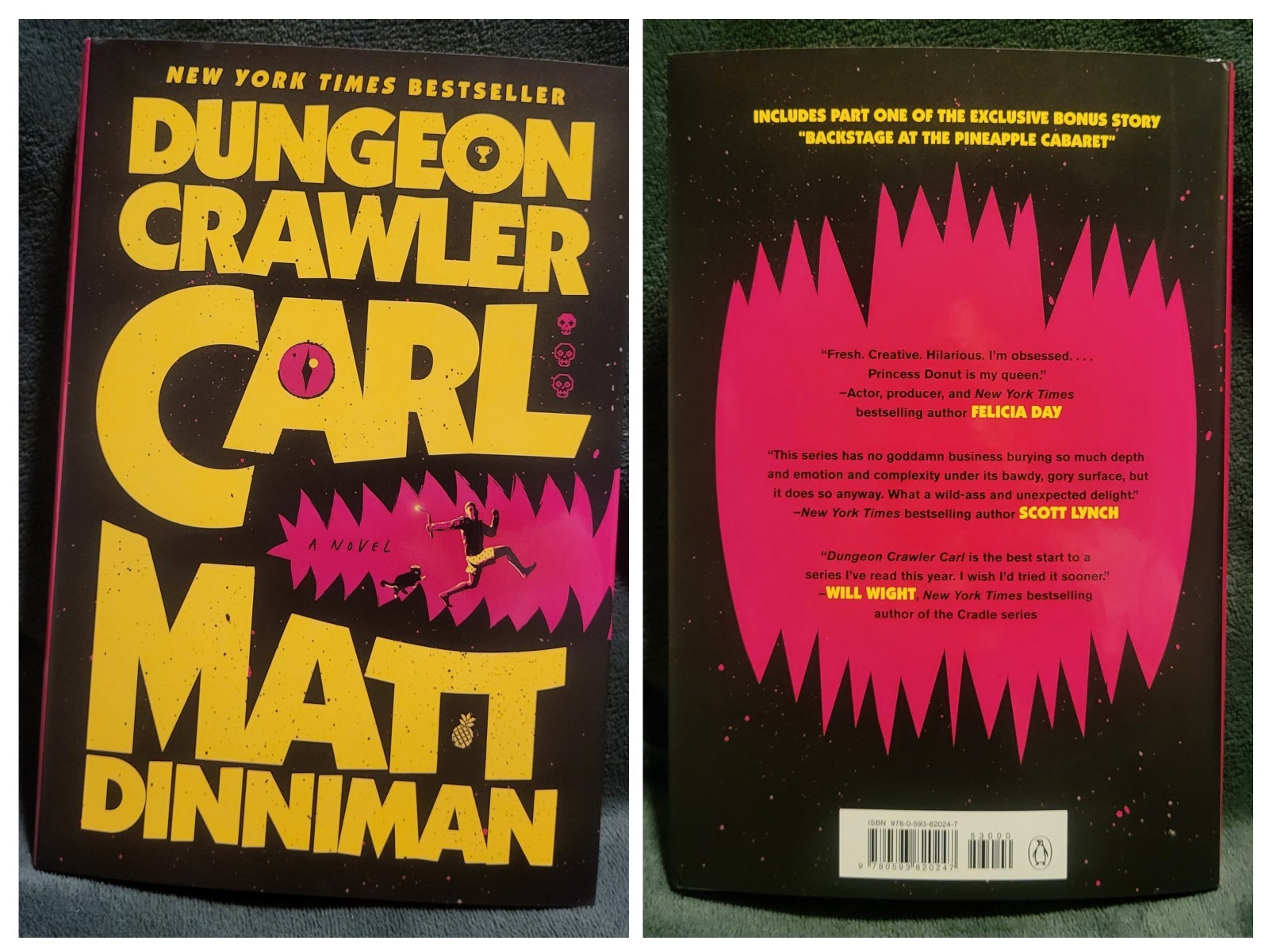 Dungeon Crawler Carl 1-8 Matt Dinniman Hardcover Set Complete 🍩 🐈