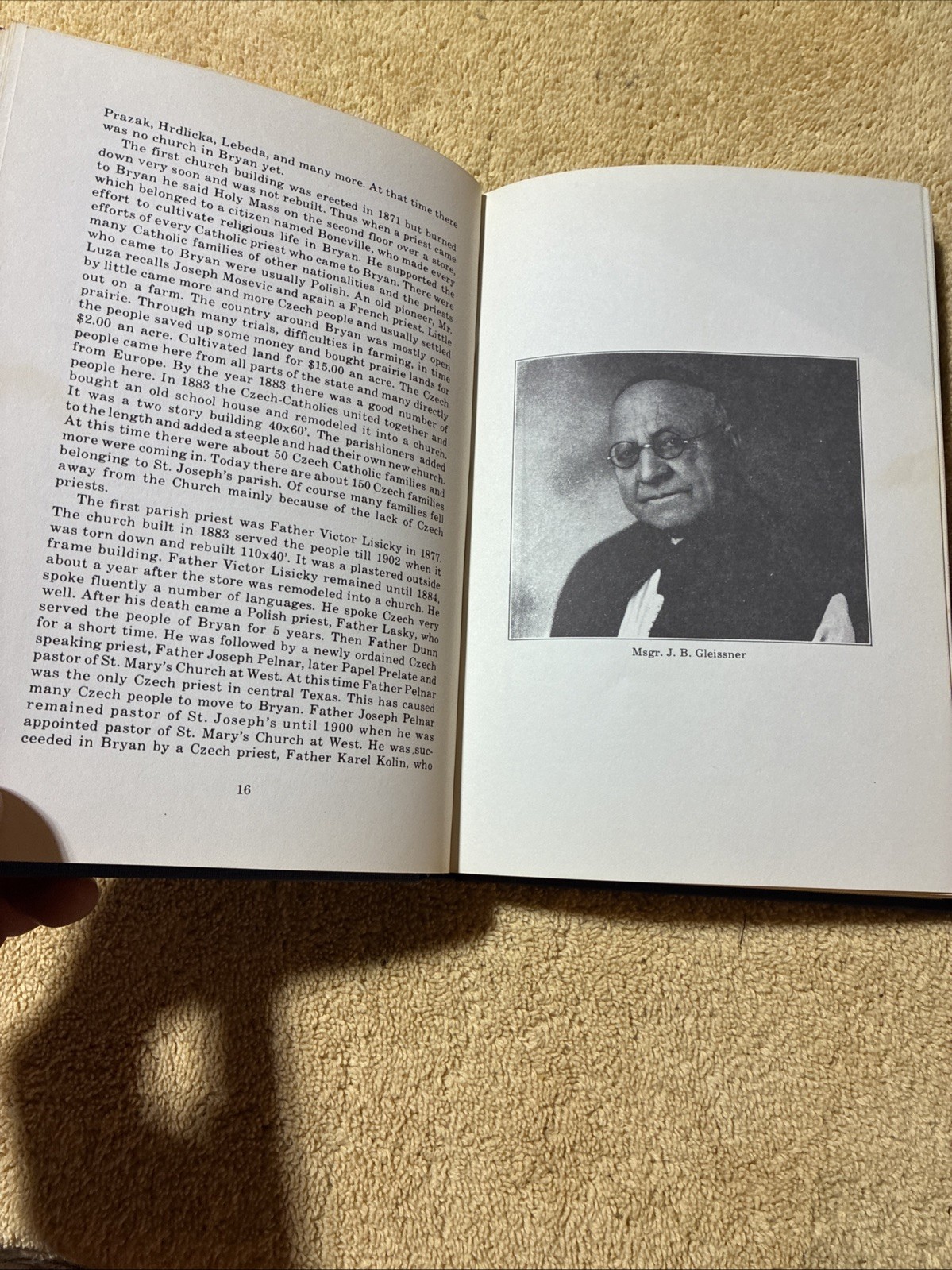 A History of the Czech-Moravian Catholic Communities of Texas – SIGNED