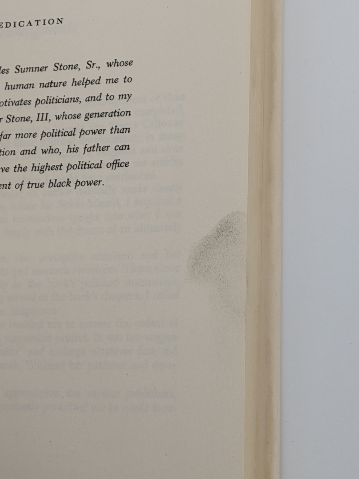 Black Political Power in America by Chuck Stone Hardcover w/ Dust Jacket