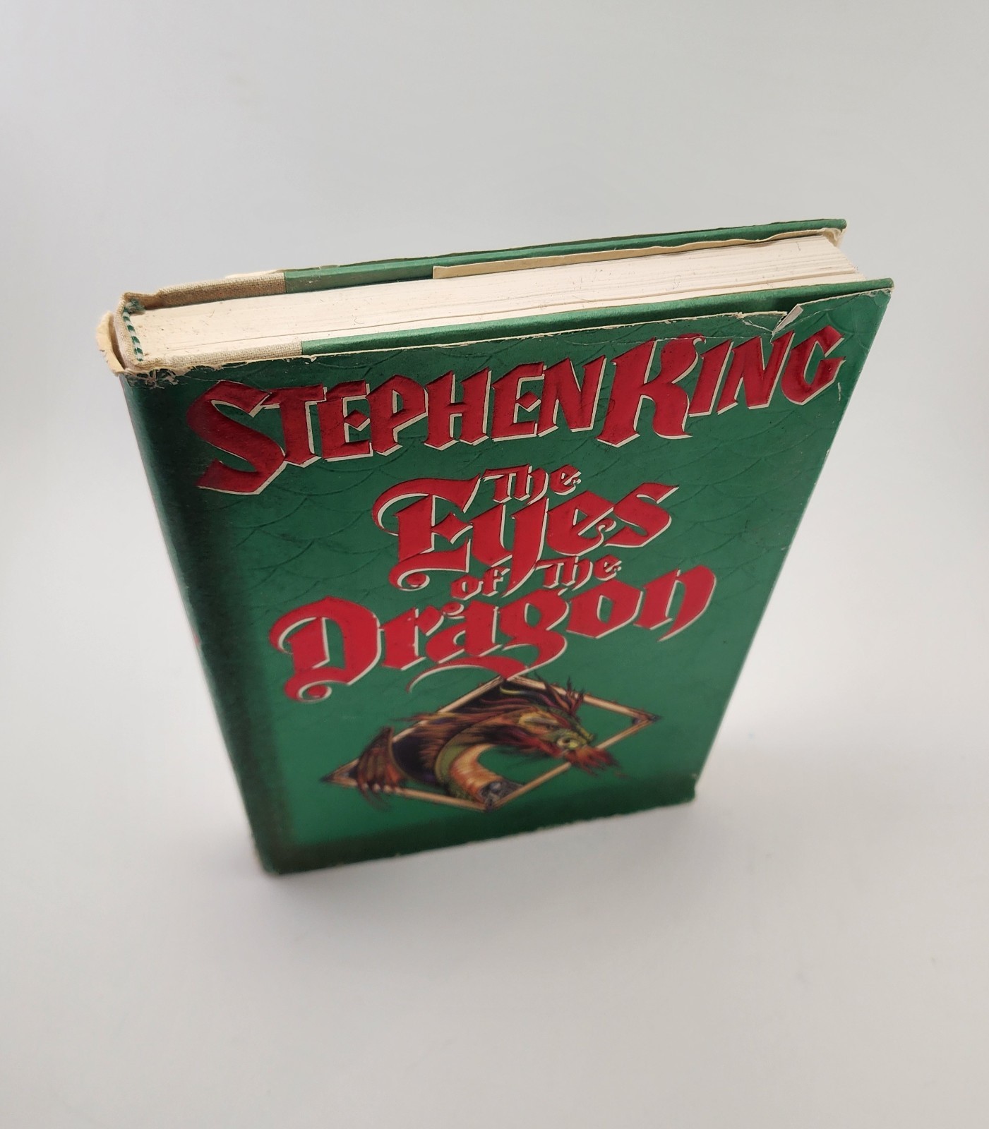 Vtg The Eyes of the Dragon Hardcover Steven King 1st Edition HCDJ 1987 Viking
