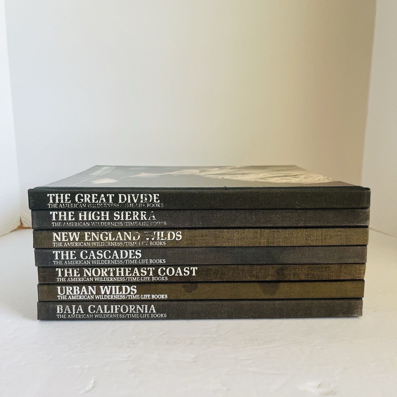 Vintage « The American Wilderness » Time Life Books Collection 1973 Lot of 7