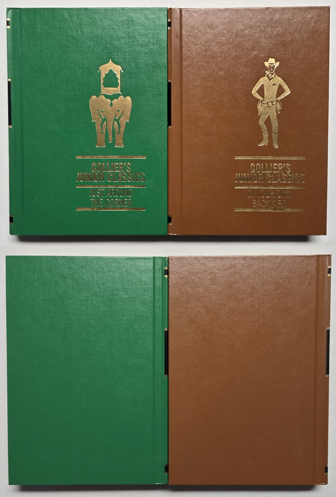 Collier&rsquo;s Junior Classics Lot 9 (1-10 Missing 7)Young Folks Shelf of Books 1962