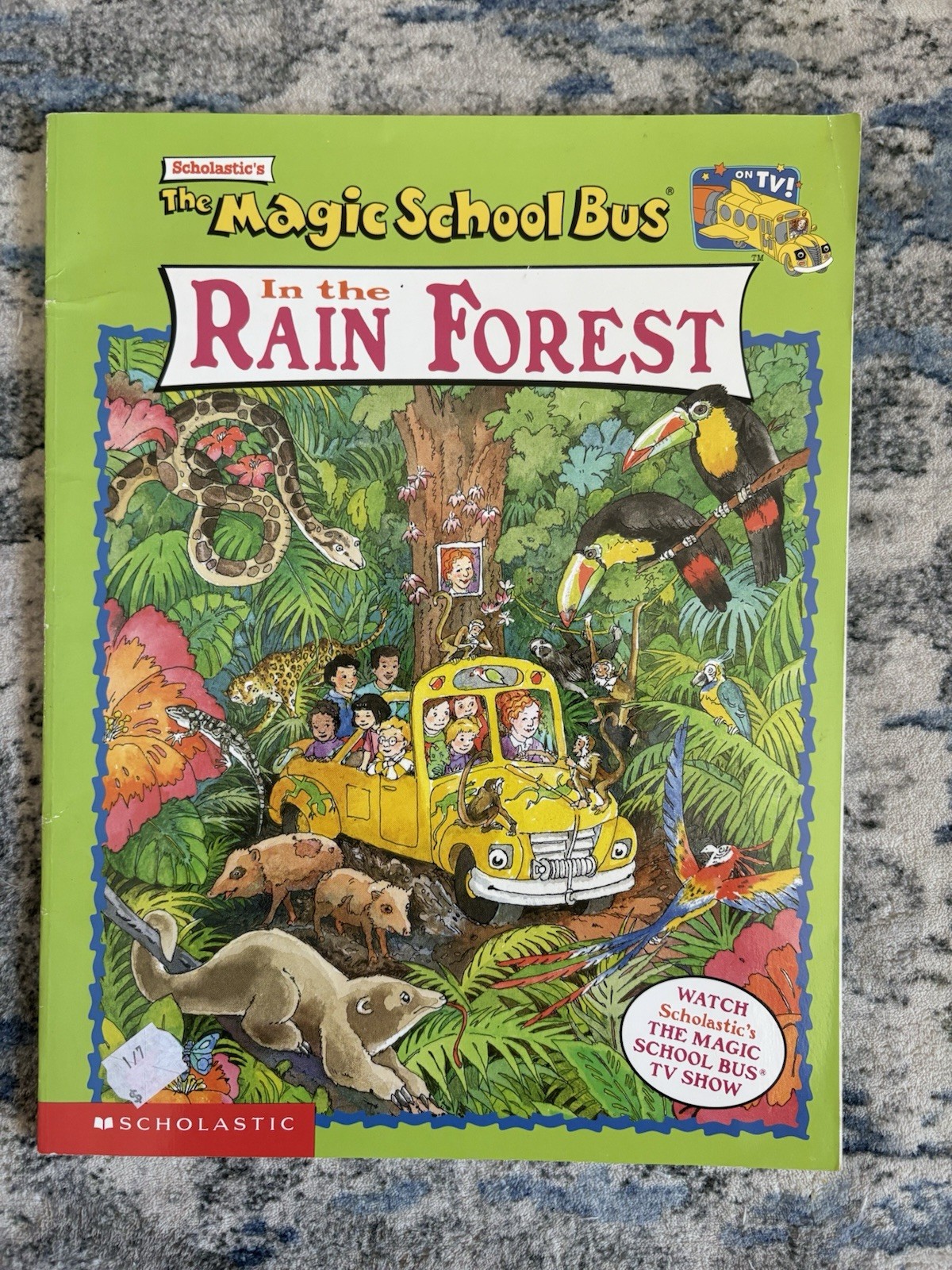 22 Magic School Bus Vintage Science Books Joanna Cole Bruce Degen PBS
