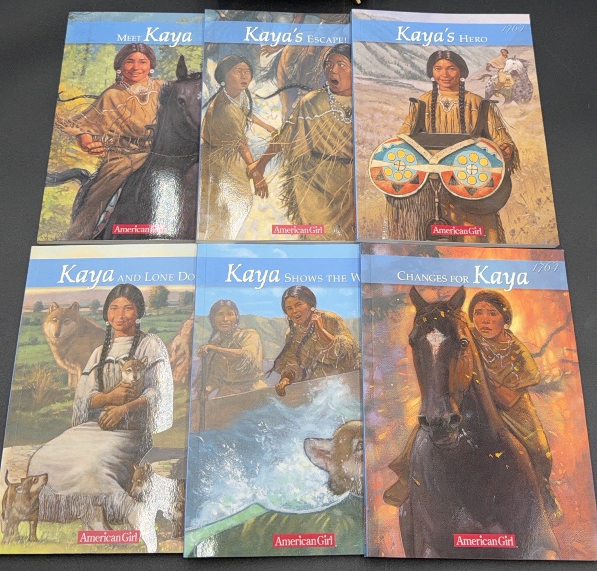 1764 Kaya An American Girl – The American Girls Complete Collection Set Of 6 EUC