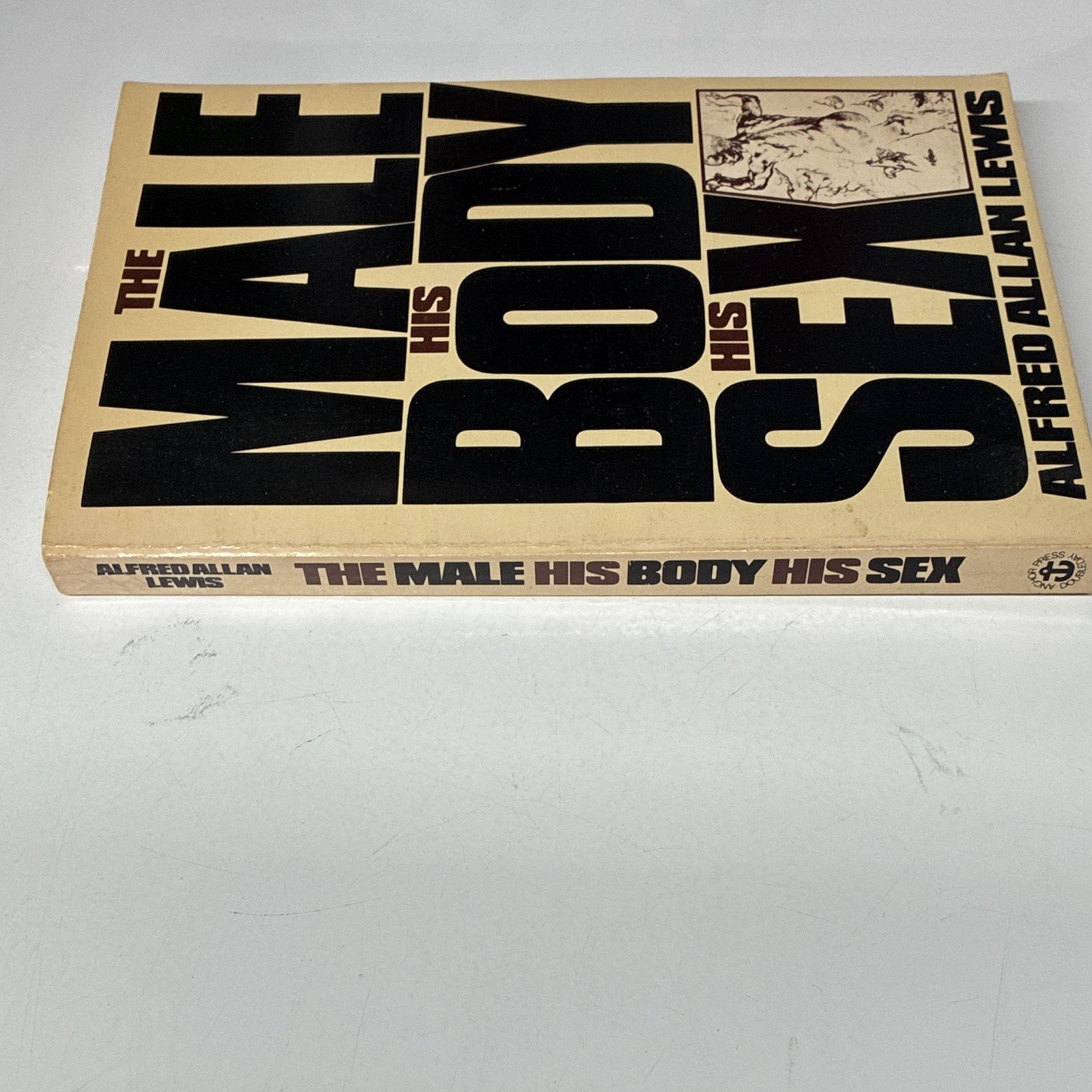 The Male: His Body, His Sex by Alfred Allan Lewis Paperback Doubleday 1978 ISBN