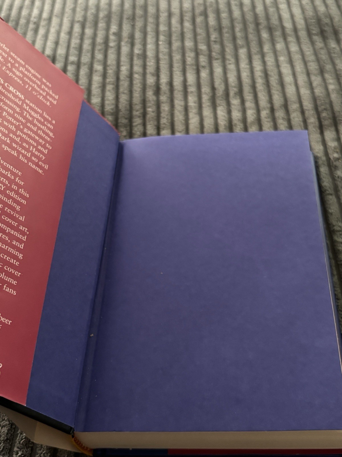 Harry Potter & the Philosopher&rsquo;s Stone Hardcover UK 25th Anniversary 1st Edition