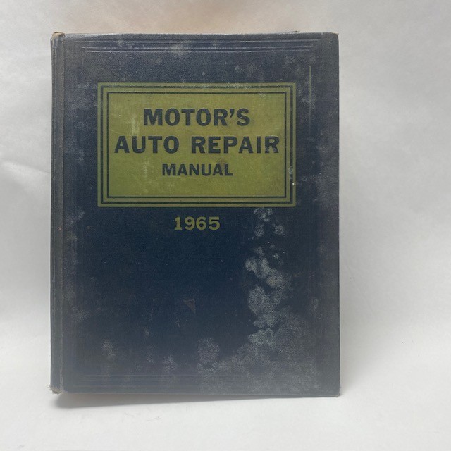1965 Motor&rsquo;s Auto Repair Manual 28th Ed 2nd Printing Hardcover Used