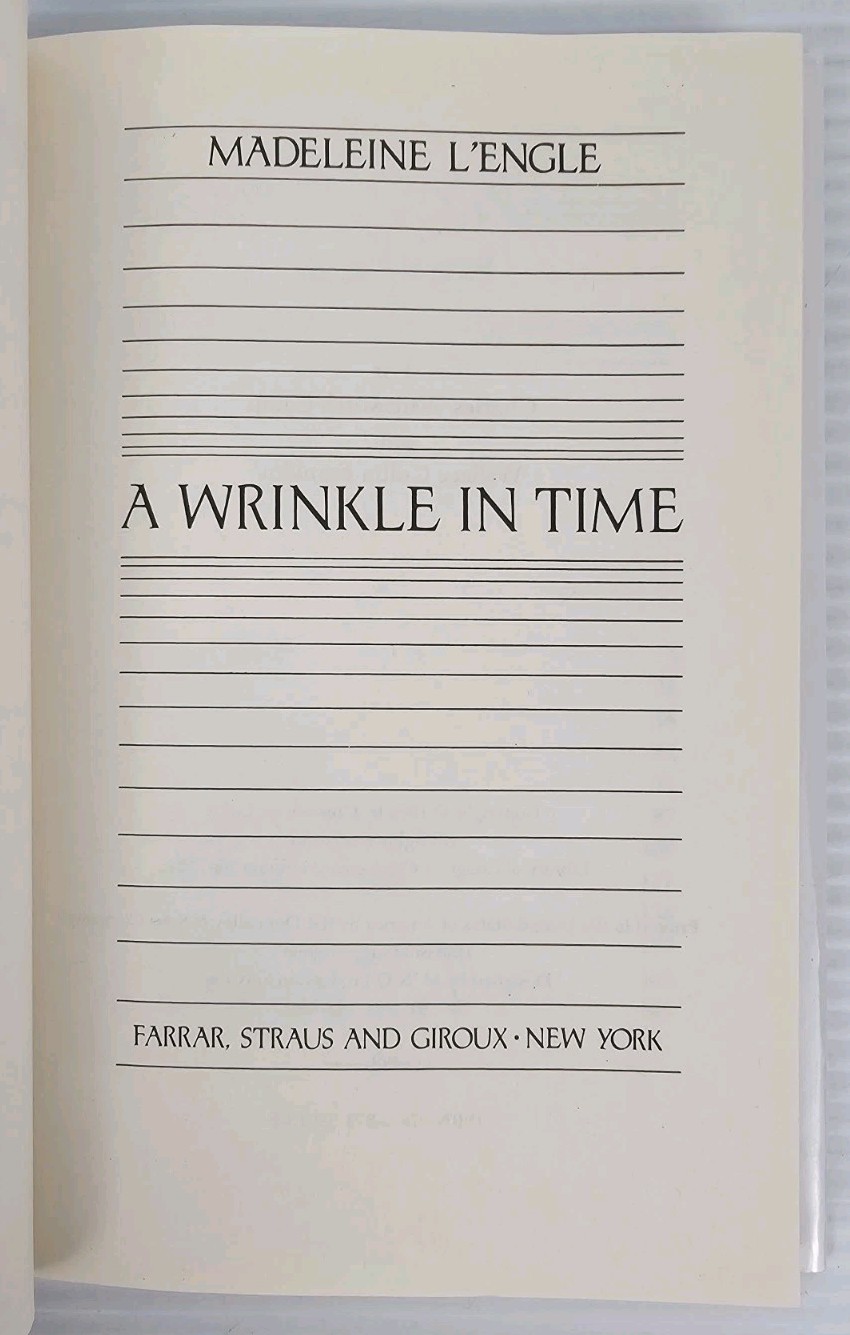 Madeleine L&rsquo;Engle Book Set Wrinkle In Time, Swiftly Tilting Planet, Many Waters+