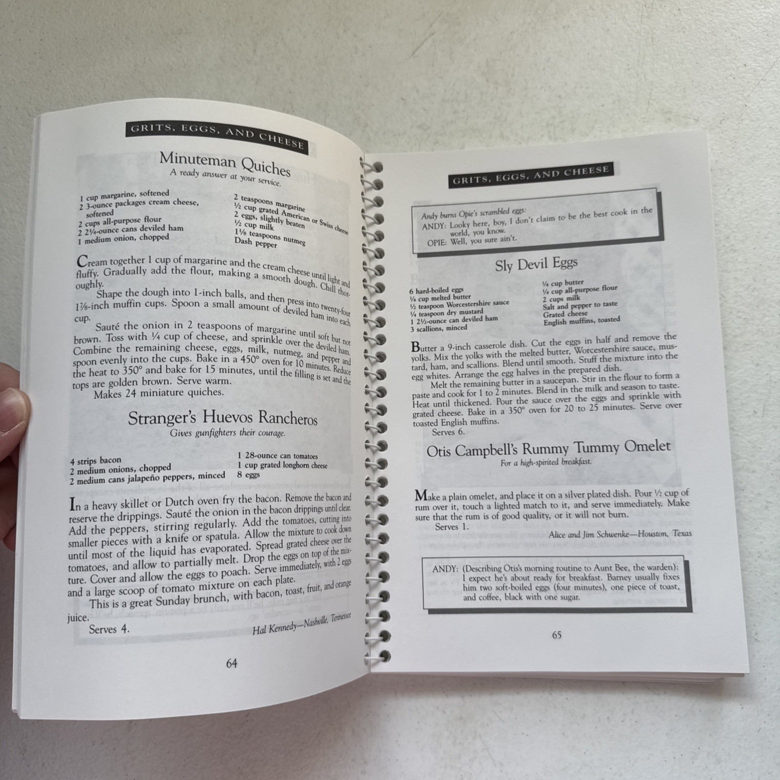 Aunt Bee&rsquo;s Mayberry Cookbook Spiral Bound by Ken Beck and Jim Clark