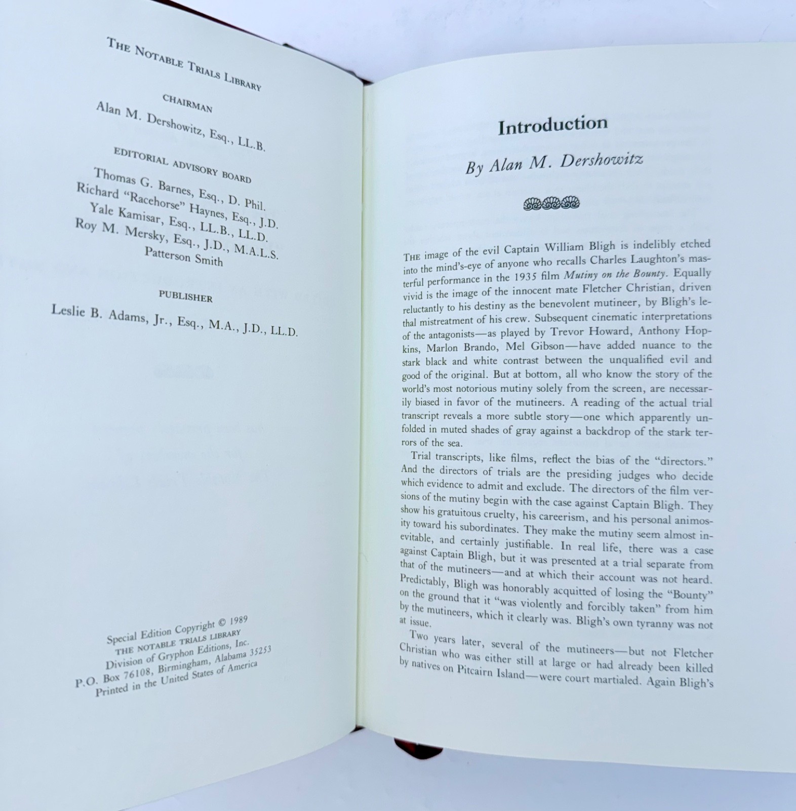 The Court Martial of the « Bounty » Mutineers Owen Rutter Notable Trials Library