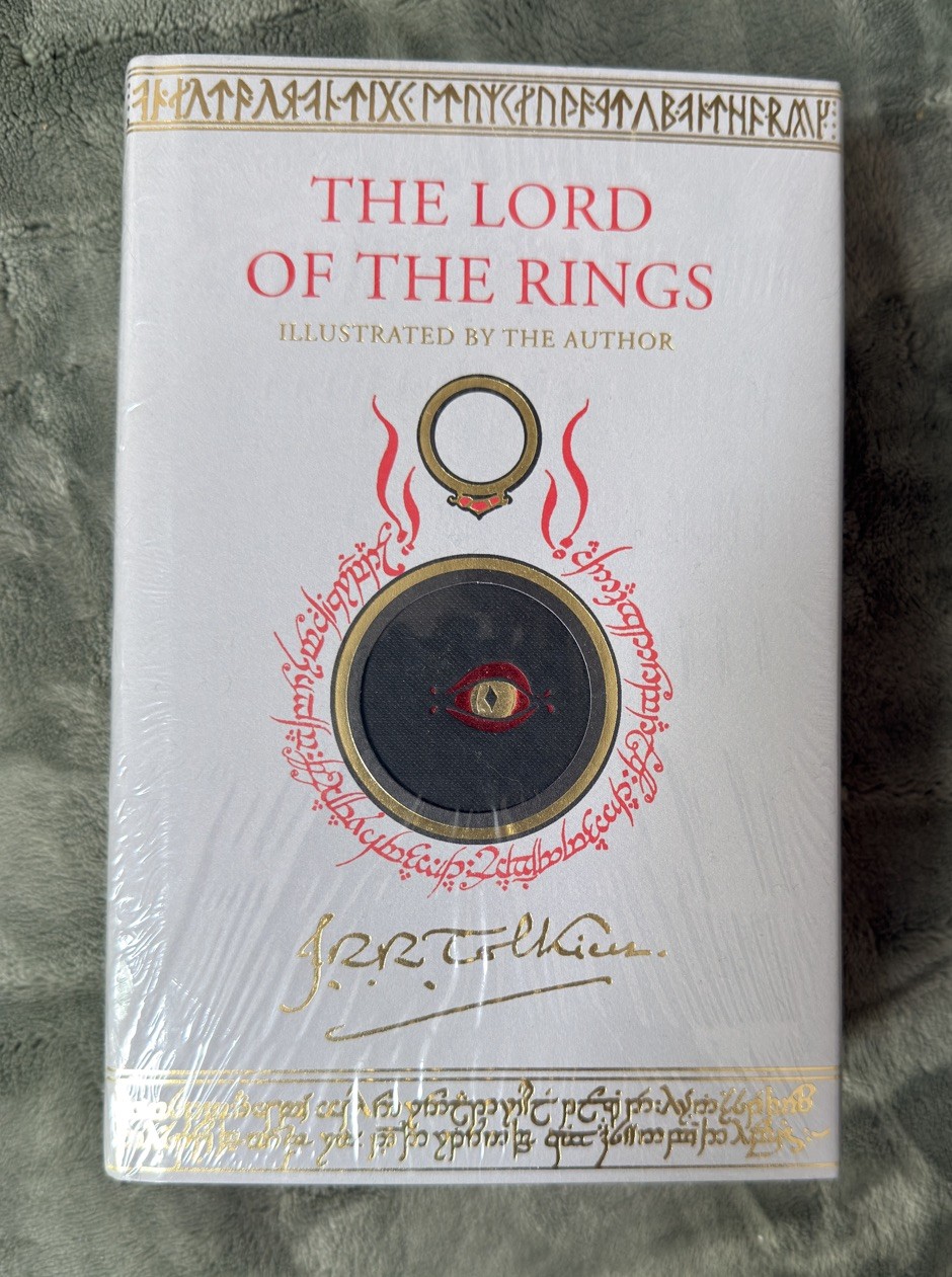 The Lord of the Rings by J. R. R. Tolkien Deluxe Edition Red Page Edges