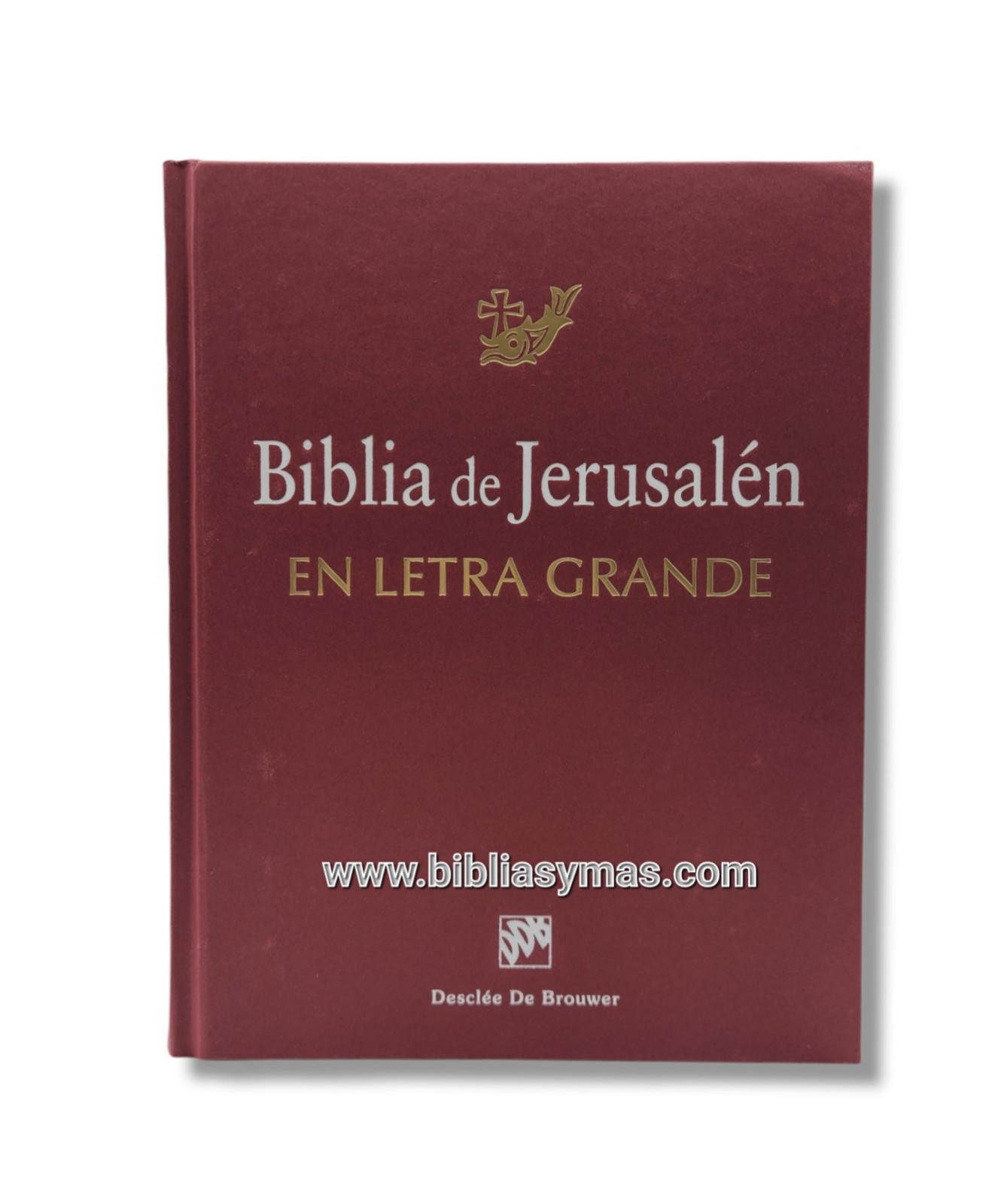 Biblia de Jerusalen Edicion Revisada y Ampliada letra grande Indices Catolica