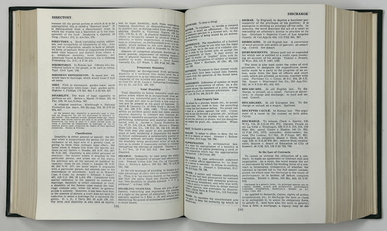 Black&rsquo;s Law Dictionary: Revised 4th Ed./12th Print by Henry Black – 1975 HC West