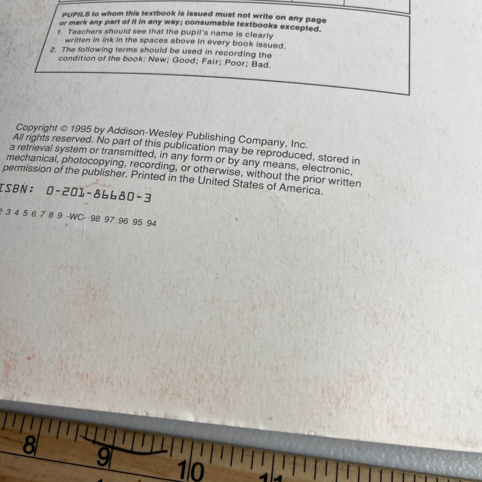Addison-Wesley Mathematics – Teacher&rsquo;s Edition Volume 1 Chapters 1-7