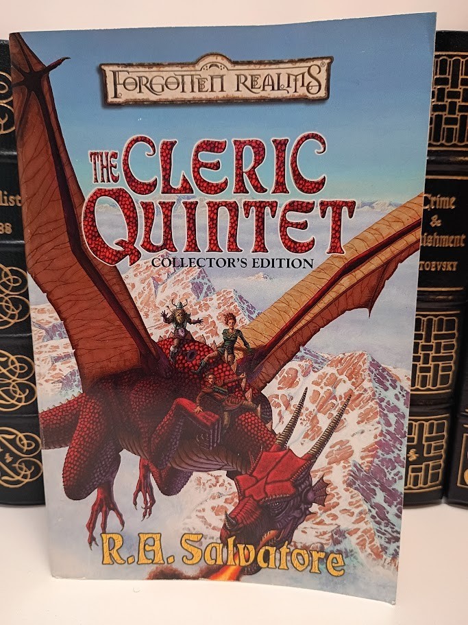 Cleric Quintet Collector&rsquo;s Edition R.A. Salvatore Forgotten Realms 5 Novels TPB