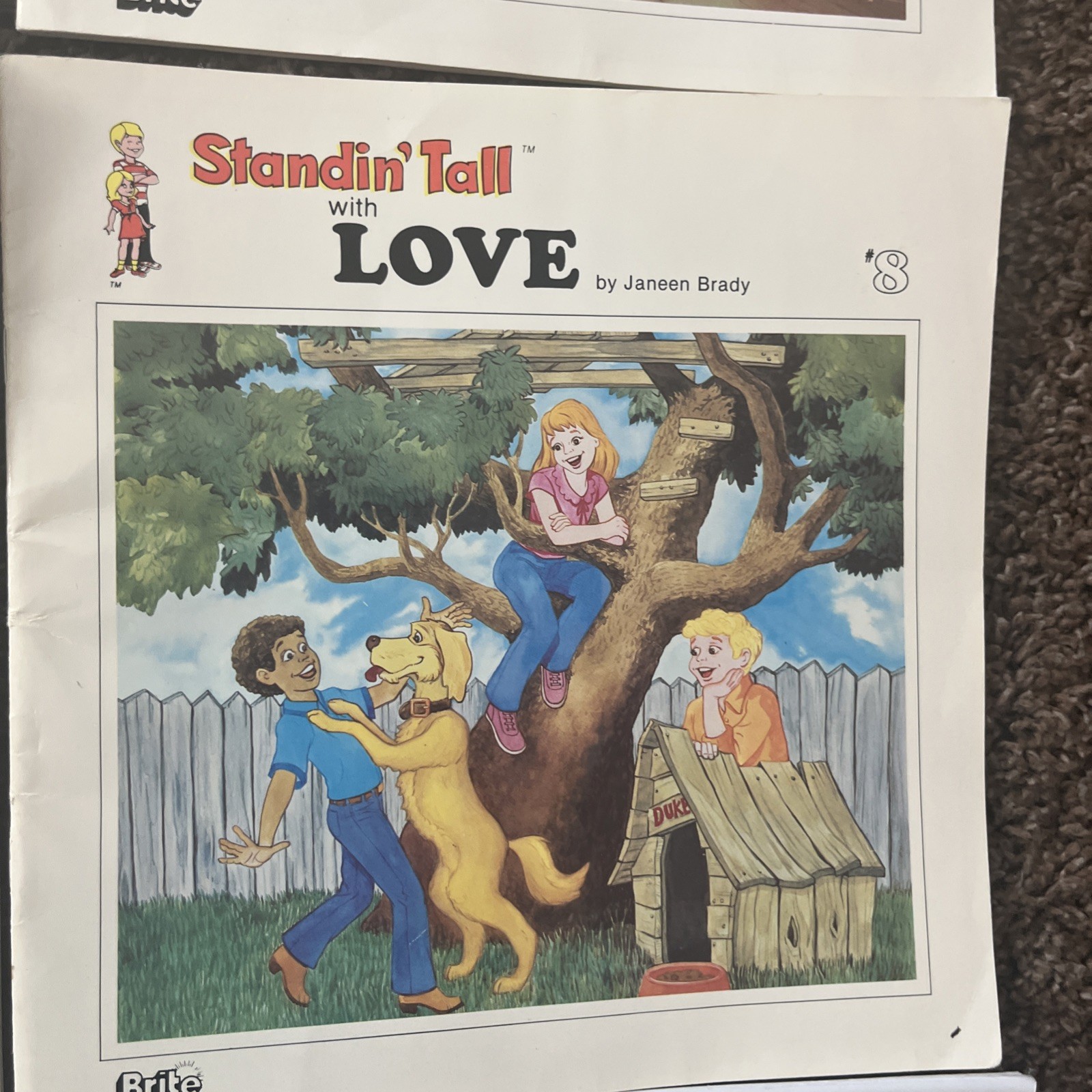 Lot Of 12 STANDIN&rsquo; TALL Book Set By Janeen Brady #1-12 Honesty, Courage, Love…