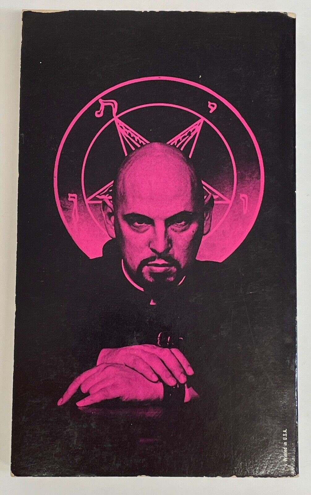 The Satanic Bible Anton LaVey SATANISM 1st Ed 4th Printing 95c 1969 1971 Vintage