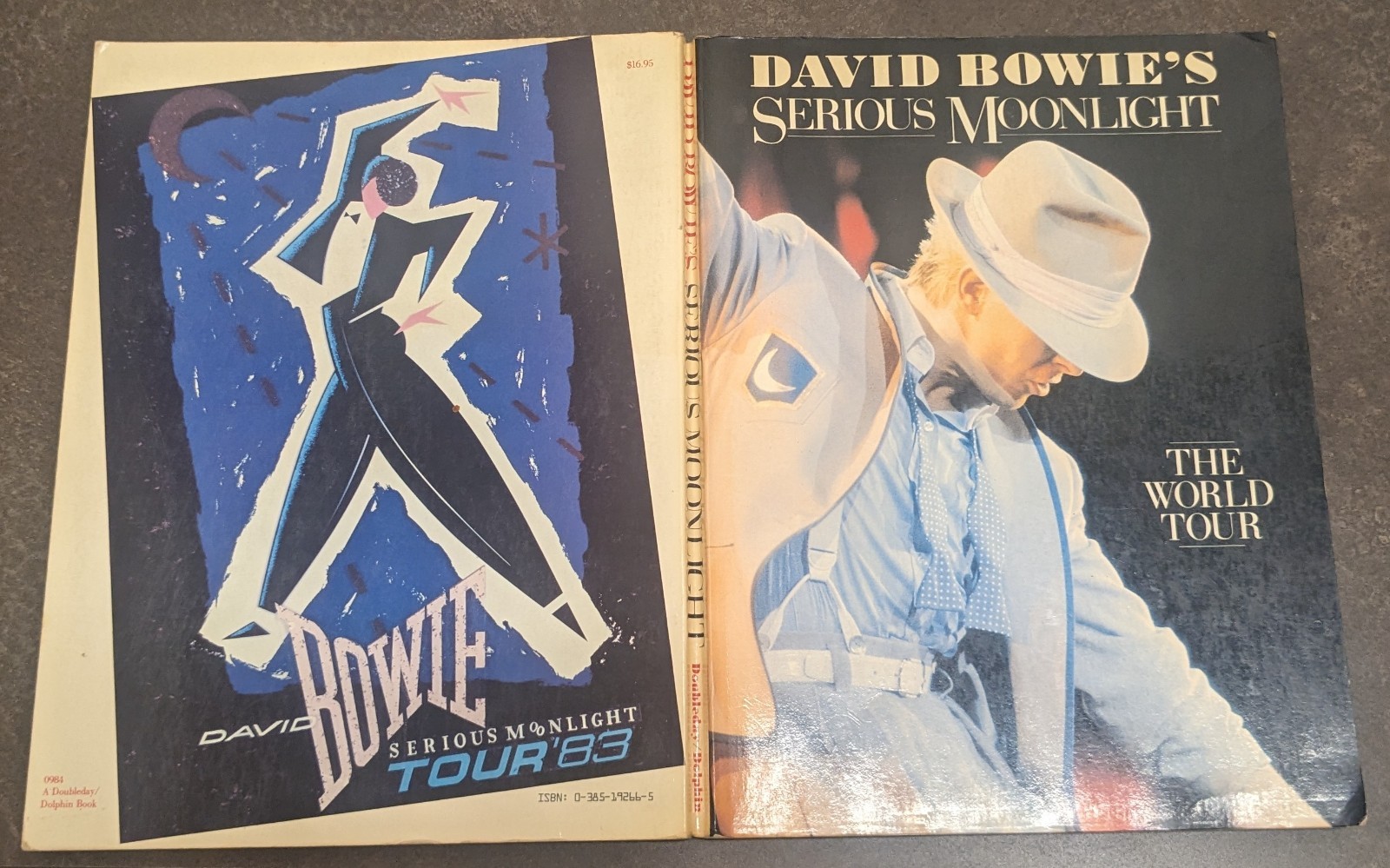 David Bowie&rsquo;s Serious Moonlight : The World Tour – 1984 Coffee Table Paperback