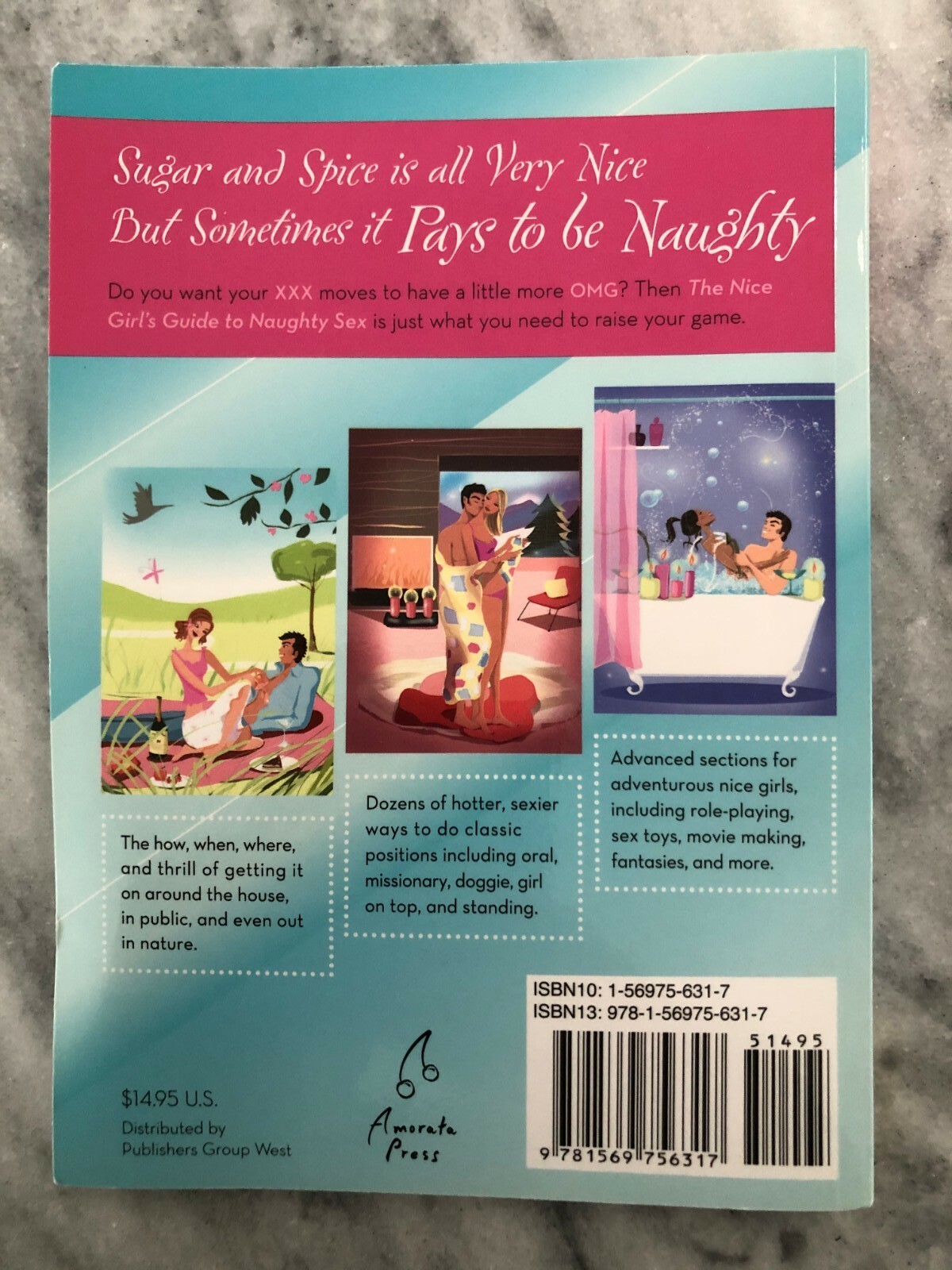 The Nice Girl&rsquo;s Guide to Naughty Sex by Lisa Sussman (2007, Perfect)