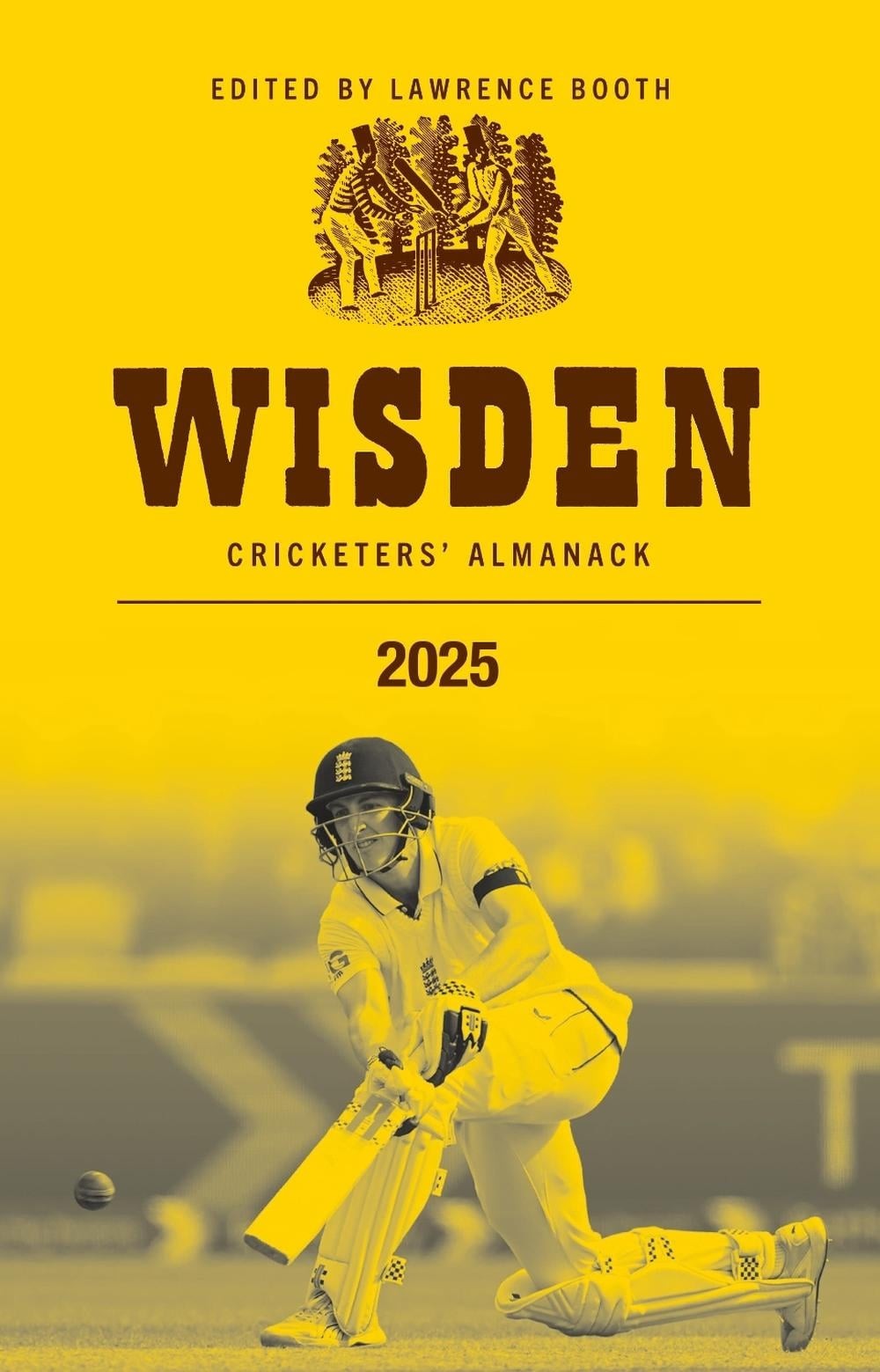 Wisden Cricketers&rsquo; Almanack 2025 by Lawrence Booth Hardcover Book