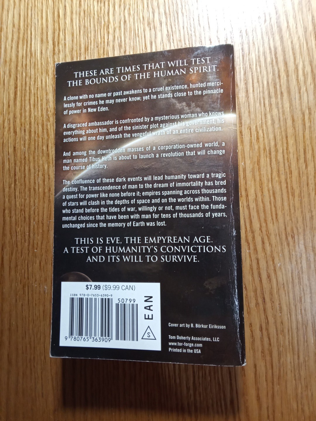 EVE: the Empyrean Age : The Empyrean Age by Tony Gonzales (2009, Uk- a Format…