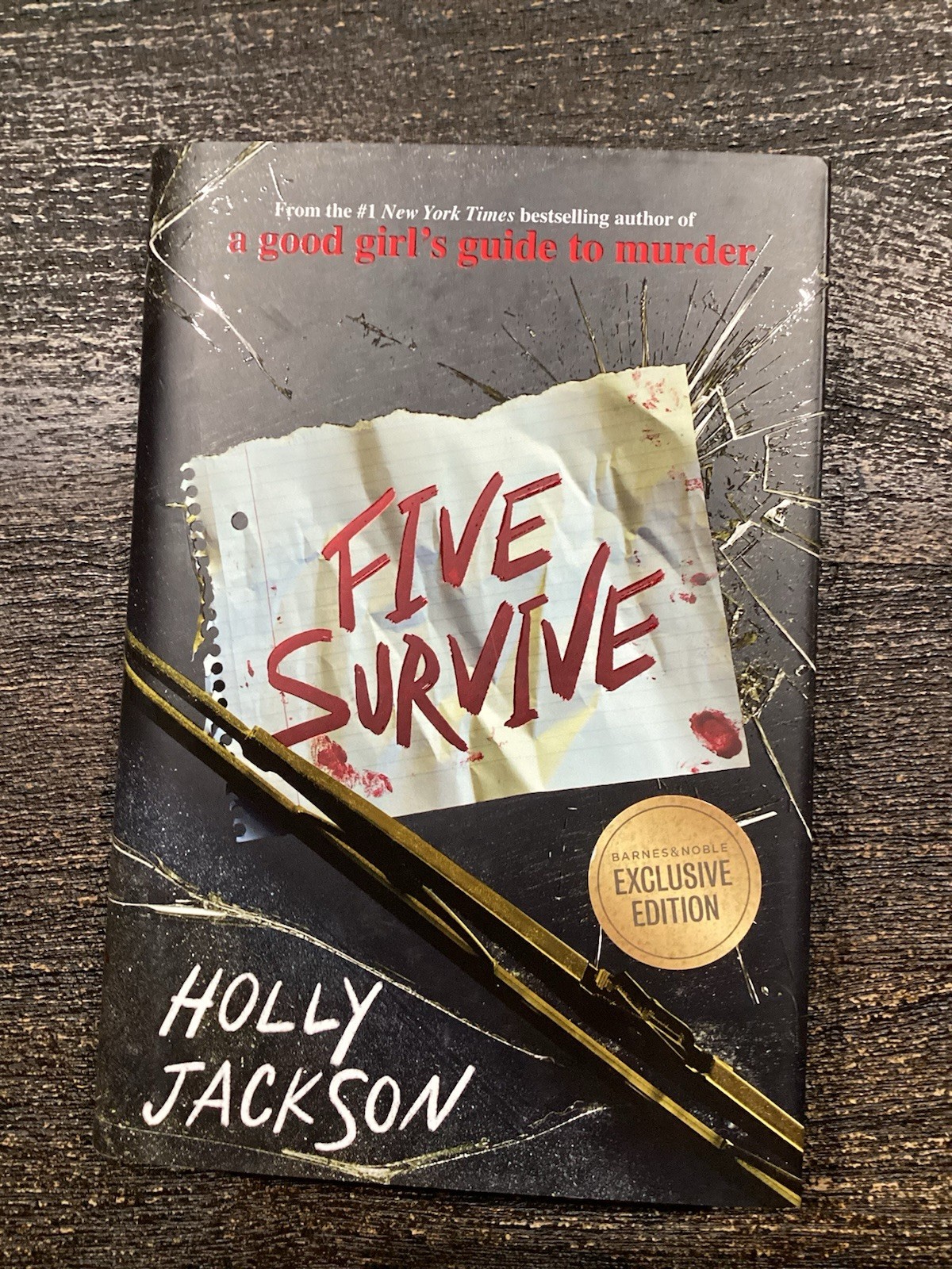 Five Survive by Holly Jackson -VG Hardcover