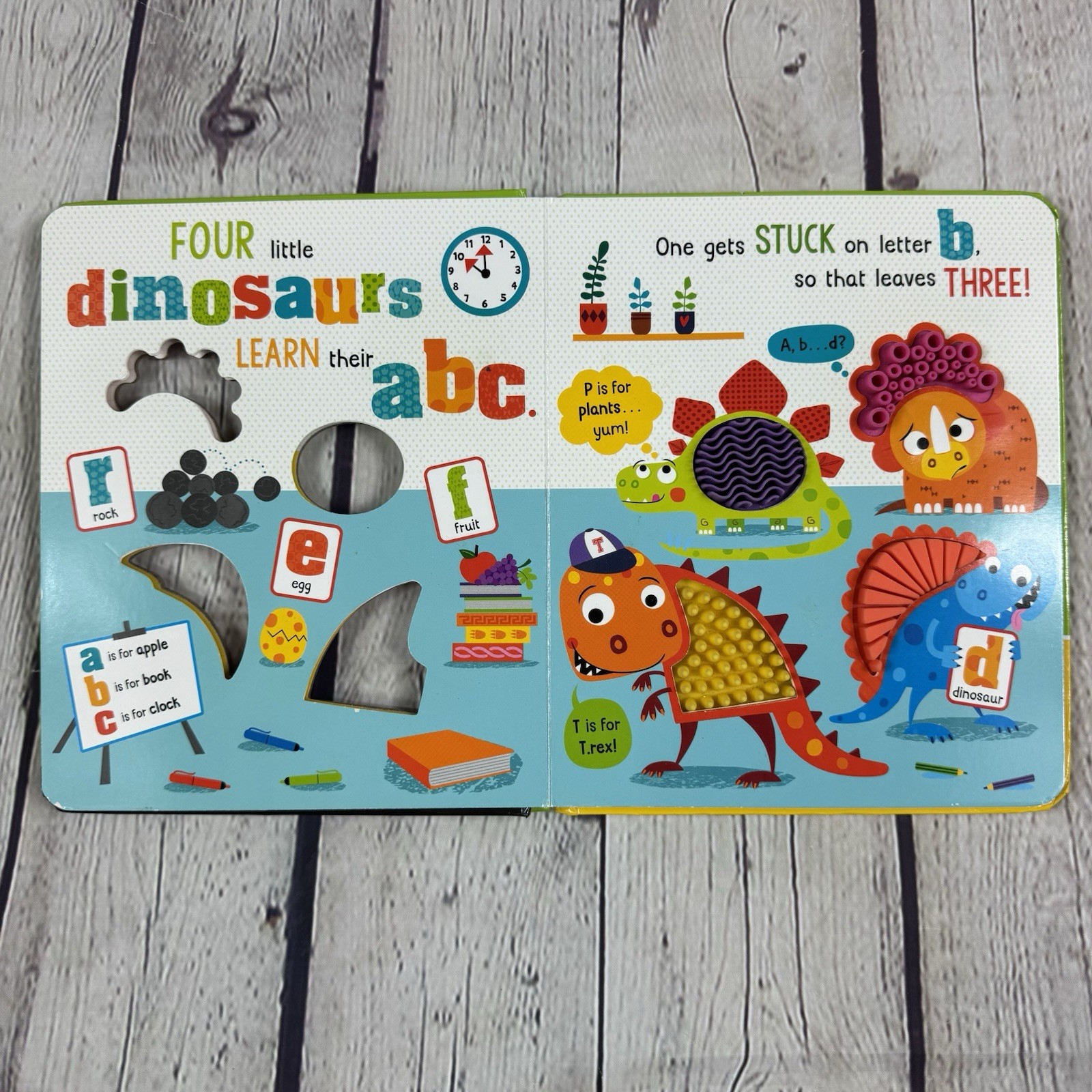 Never Touch the Dinosaurs by Greening Rosie Baby Kids Toddler Hard Board Book
