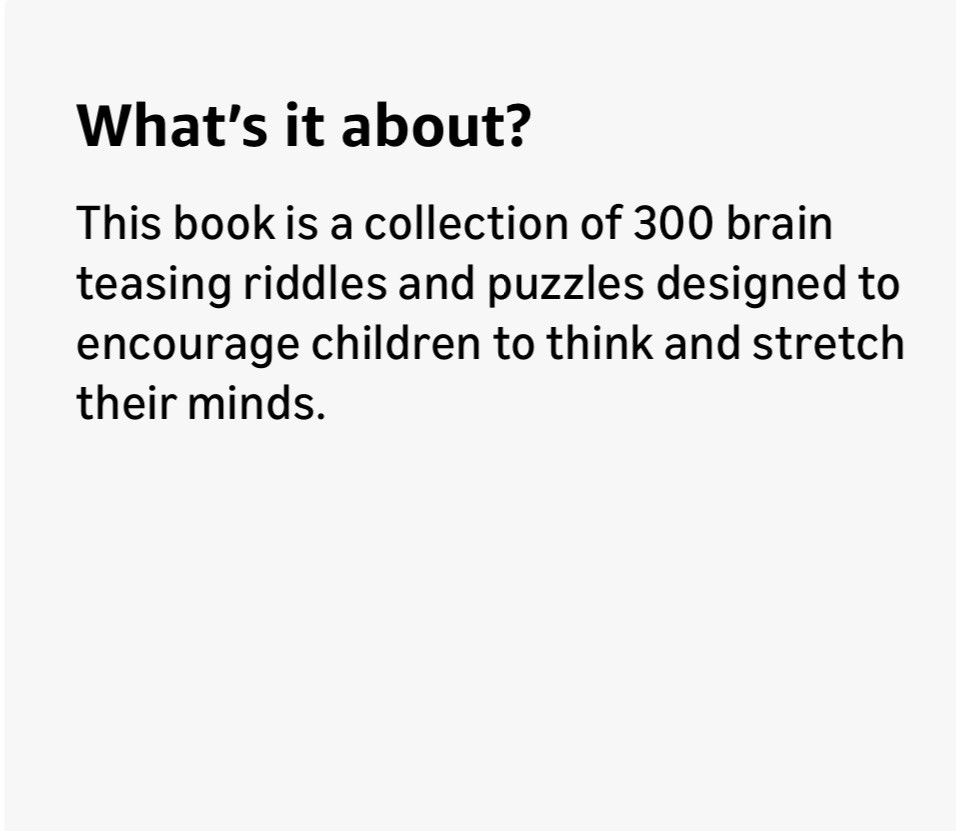 Difficult Riddles For Smart Kids: 300 Difficult Riddles And Brain Teasers – GOOD