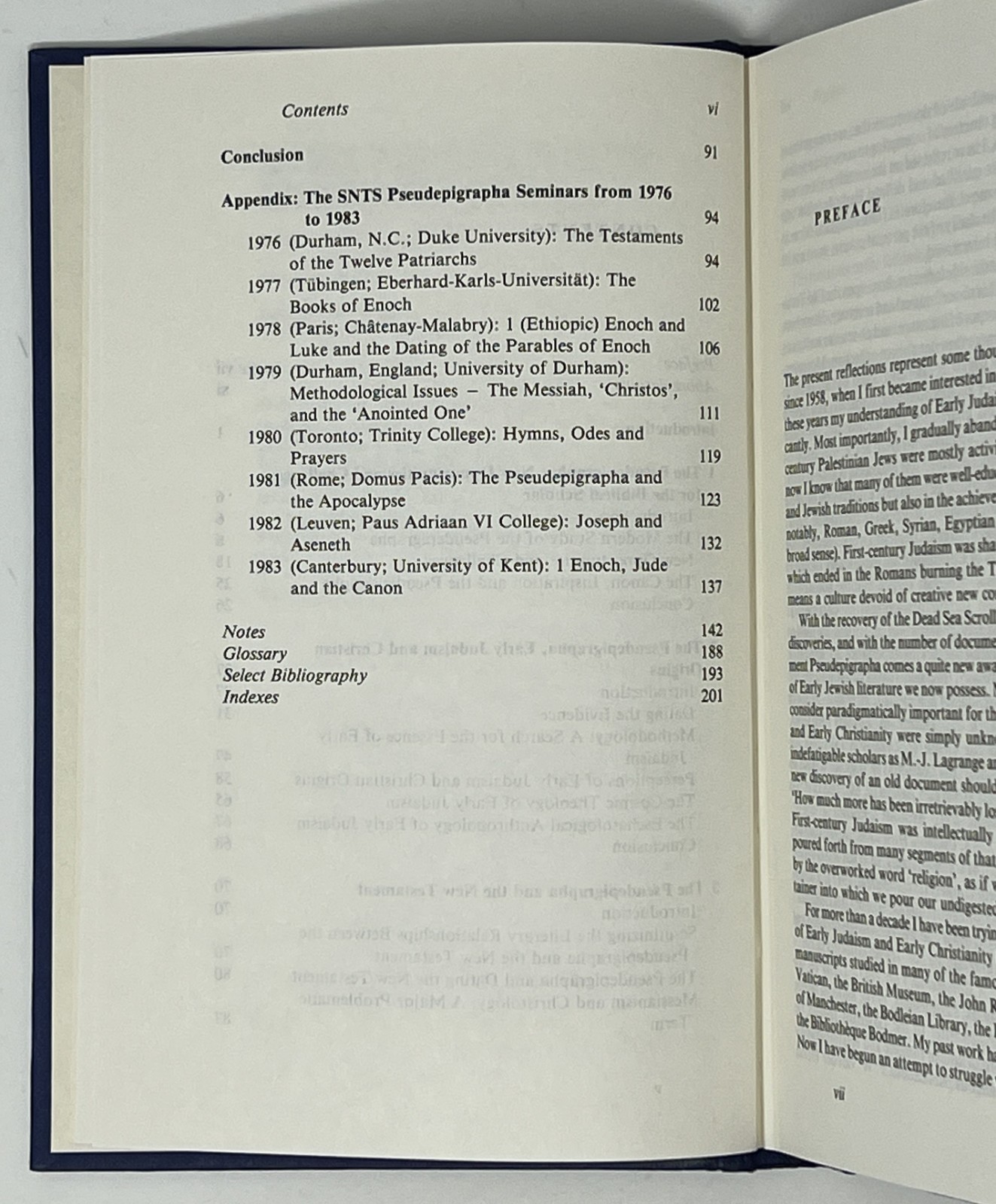 The Old Testament Pseudepigrapha & the New Testament, J. Charlesworth – 1985 HC