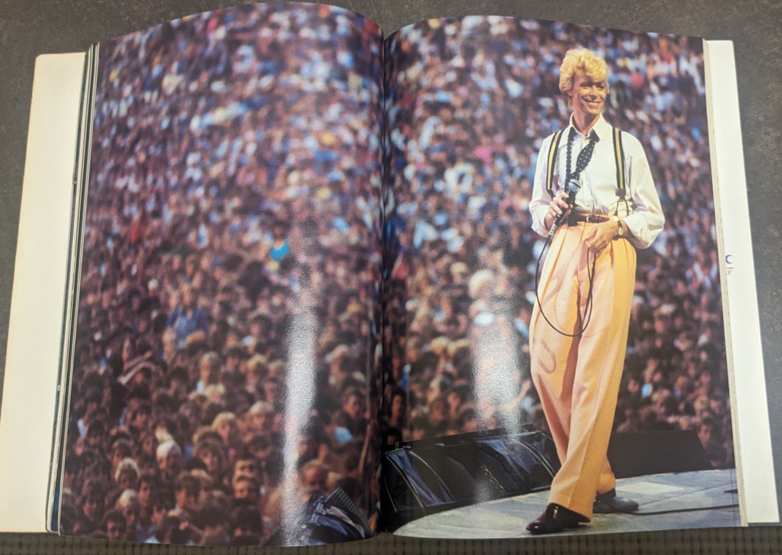 David Bowie&rsquo;s Serious Moonlight : The World Tour – 1984 Coffee Table Paperback