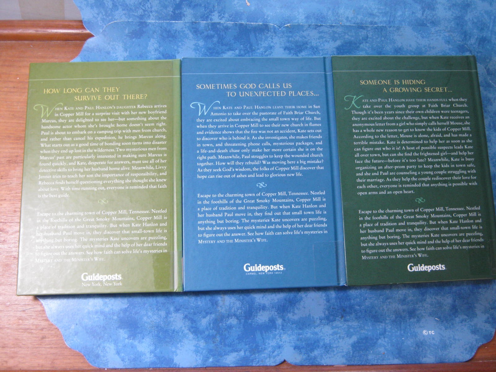 LOT OF 13 MYSTERY AND THE MINISTER&rsquo;S WIFE HC 2009 Guideposts VGC