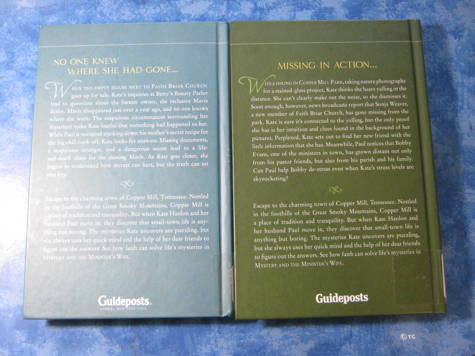 LOT OF 13 MYSTERY AND THE MINISTER&rsquo;S WIFE HC 2009 Guideposts VGC