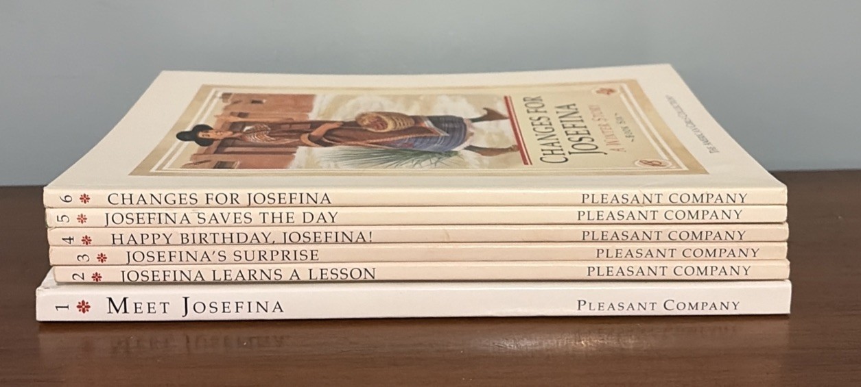 American Girl Josefina&rsquo;s Set of 6 Books 1-6 VTG 1997-98 Pleasant Company 1st Ed