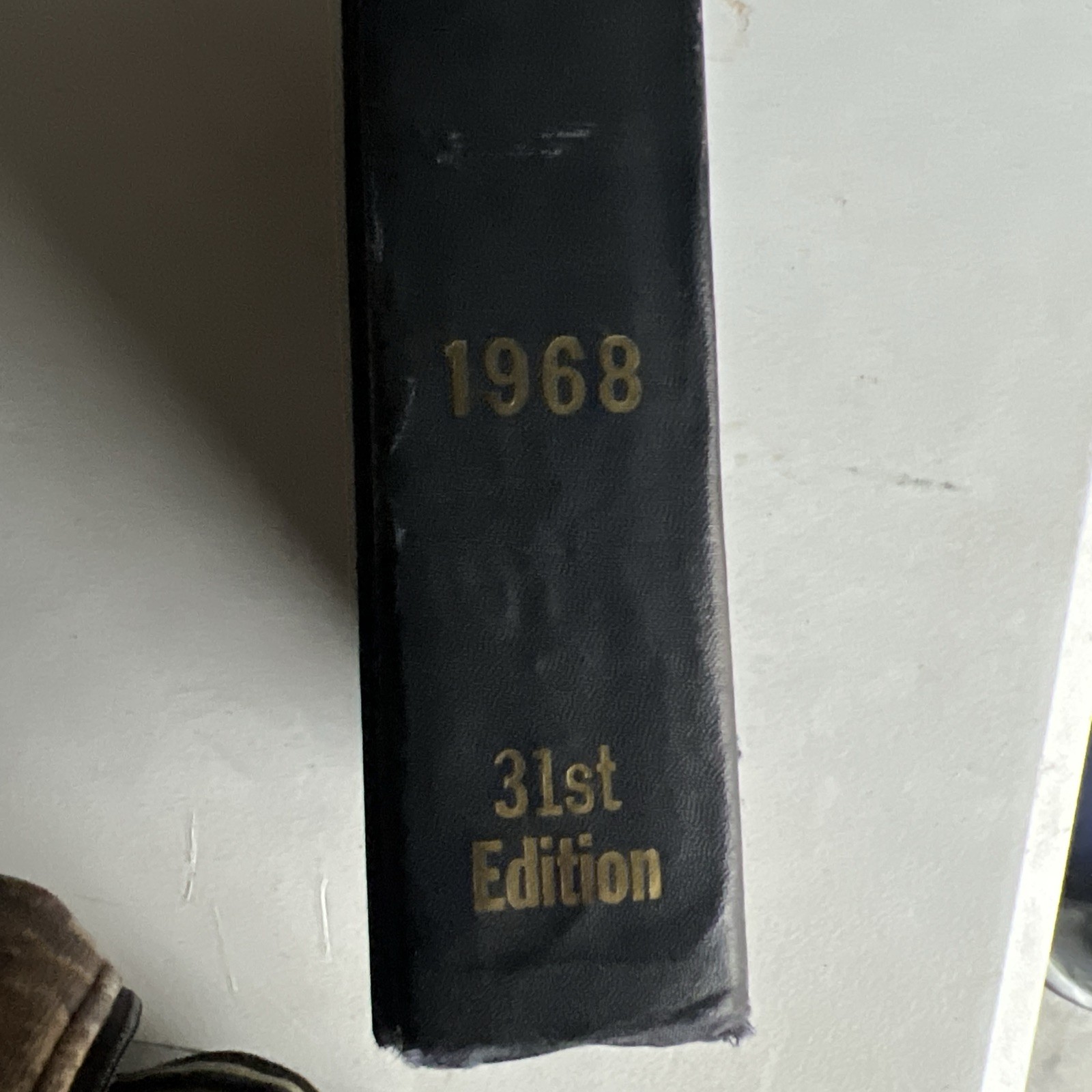 Vintage Chilton 1968 Motor&rsquo;s Auto Repair Manual Hard Cover