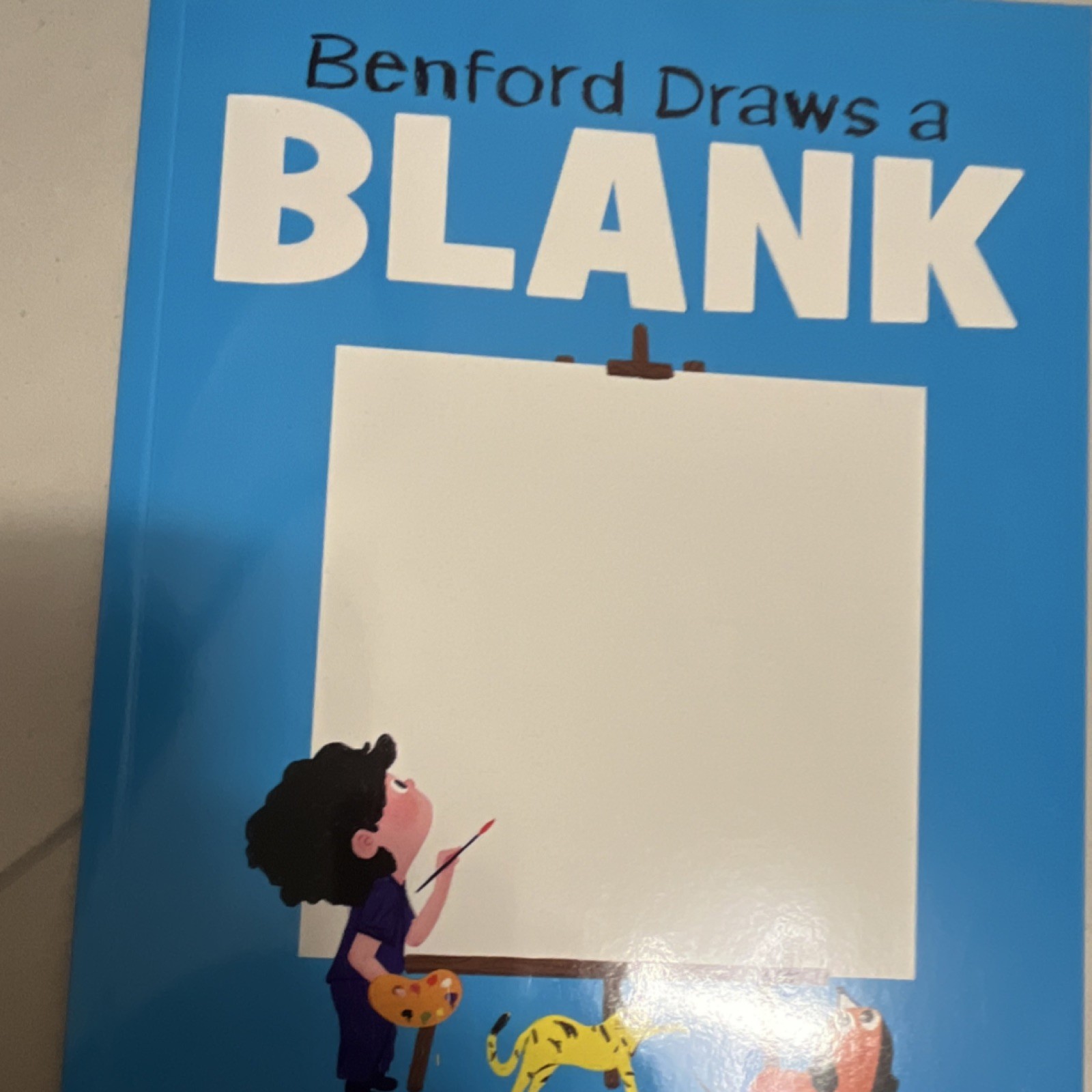 Capstone Benford Draws a Blank Picture Book Illustrated Ages 4-8 Dufayet