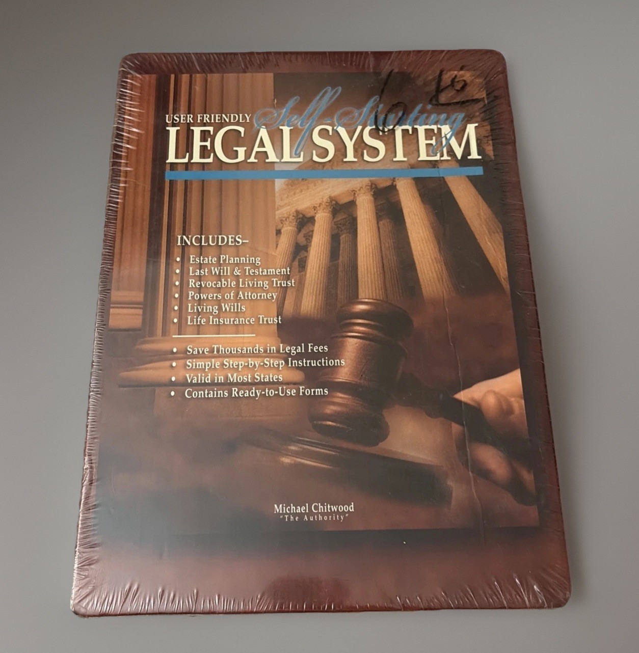 New, Michael Chitwood (The Authority) user-friendly, self starting legal system