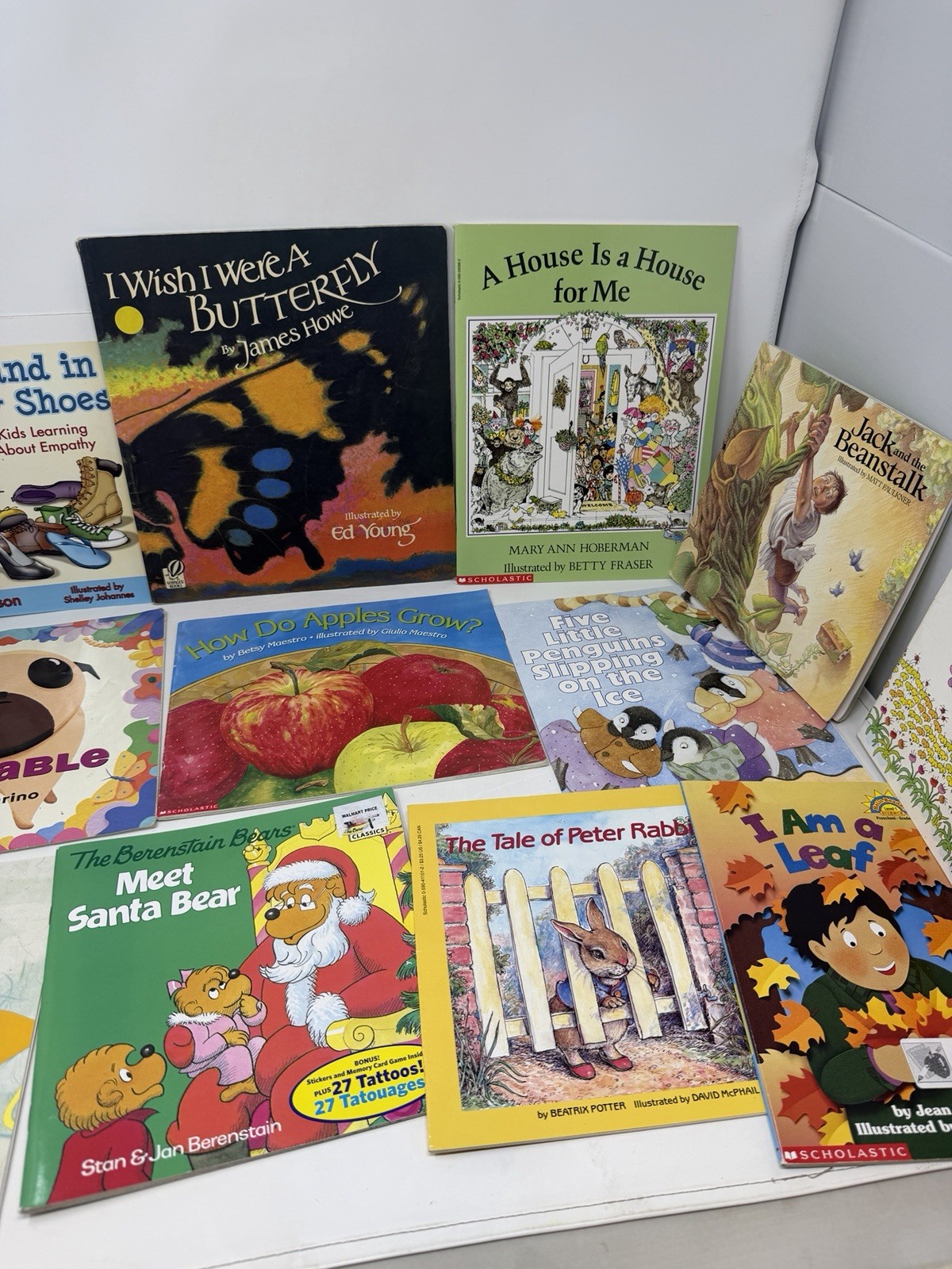 Children&rsquo;s Scholastic Picture Books Kids Paperback Storybook Storytime Lot of 12