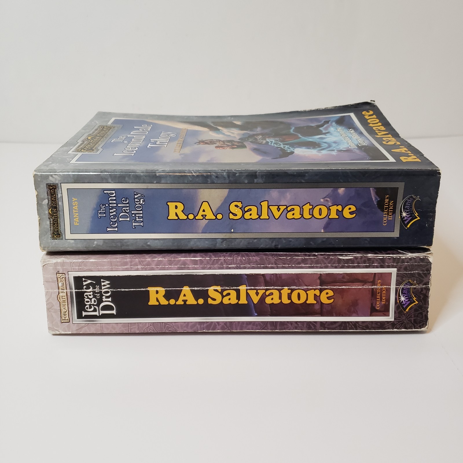 Forgotten Realms Collector&rsquo;s Ed PB Book Lot R.A. Salvatore Icewind Dale Drow
