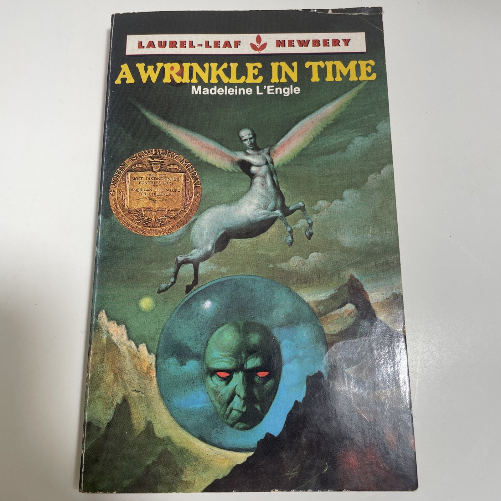 VTG Wrinkle in Time paperback by Madeleine L&rsquo;Engle 1976