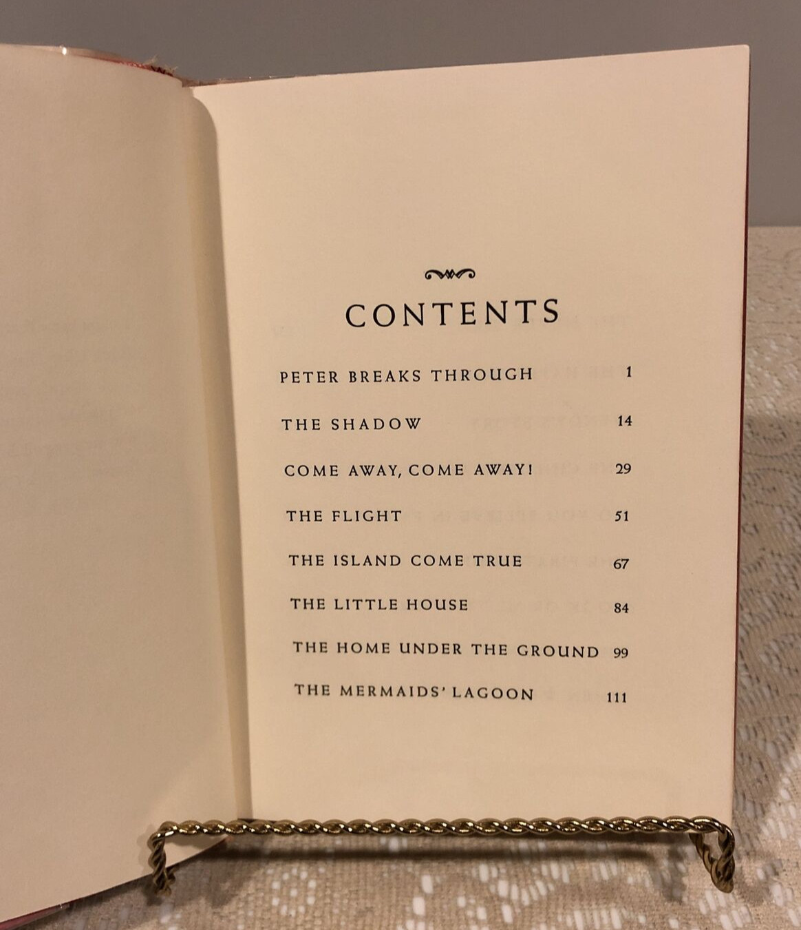 Peter Pan By J.M. Barrie , 1950 Hardcover/Dust Jacket, Charles Scribner&rsquo;s Sons