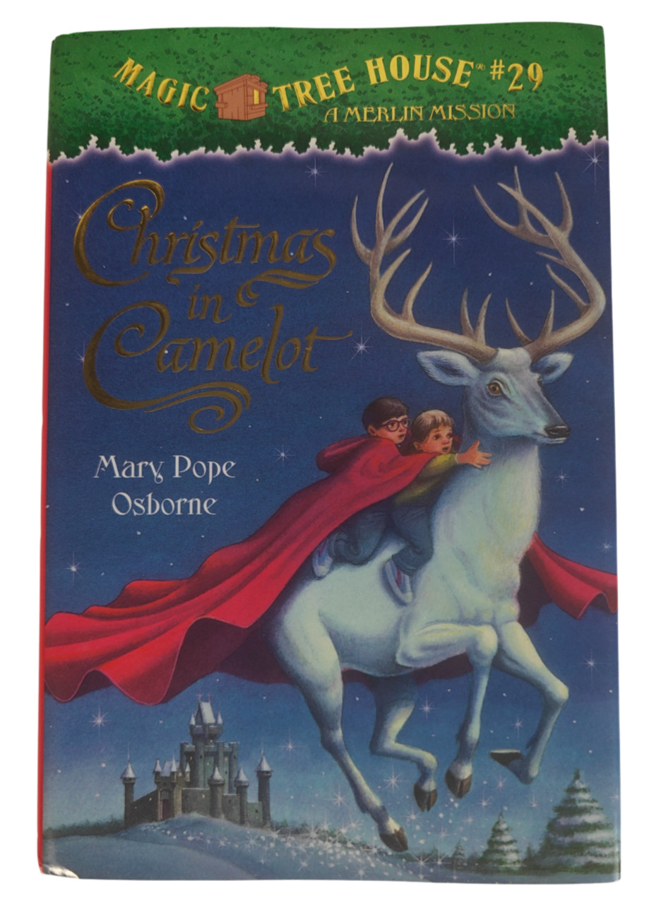 *Signed* Mary Pope Osborne Christmas in Camelot 1st Ed Children&rsquo;s YA