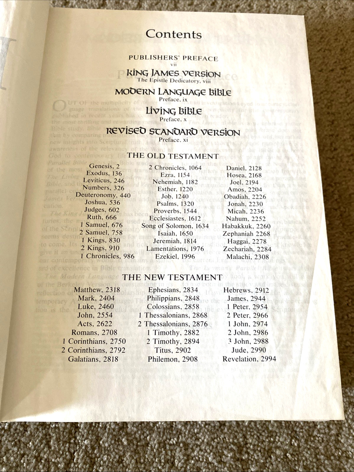 The Layman&rsquo;s Parallel Bible KJV, MLB, TLB, RSV 1973 Zondervan Hardcover