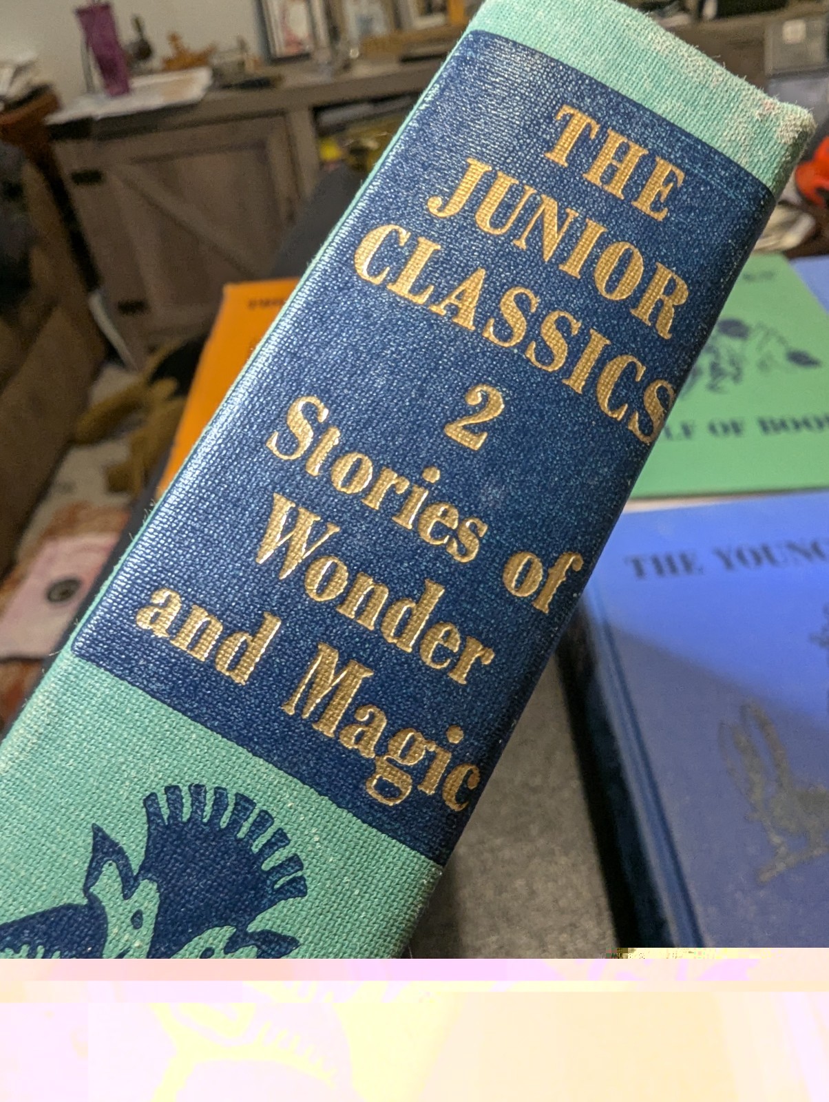 Lot of 6 Collier&rsquo;s Junior Classics Young Folks Shelf of Books 1959 2,3,5,6,7 & 9