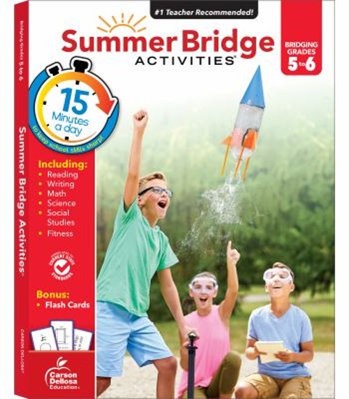 Summer Bridge Activities®, Grades 5 to 6 Paperback Summer Bridge