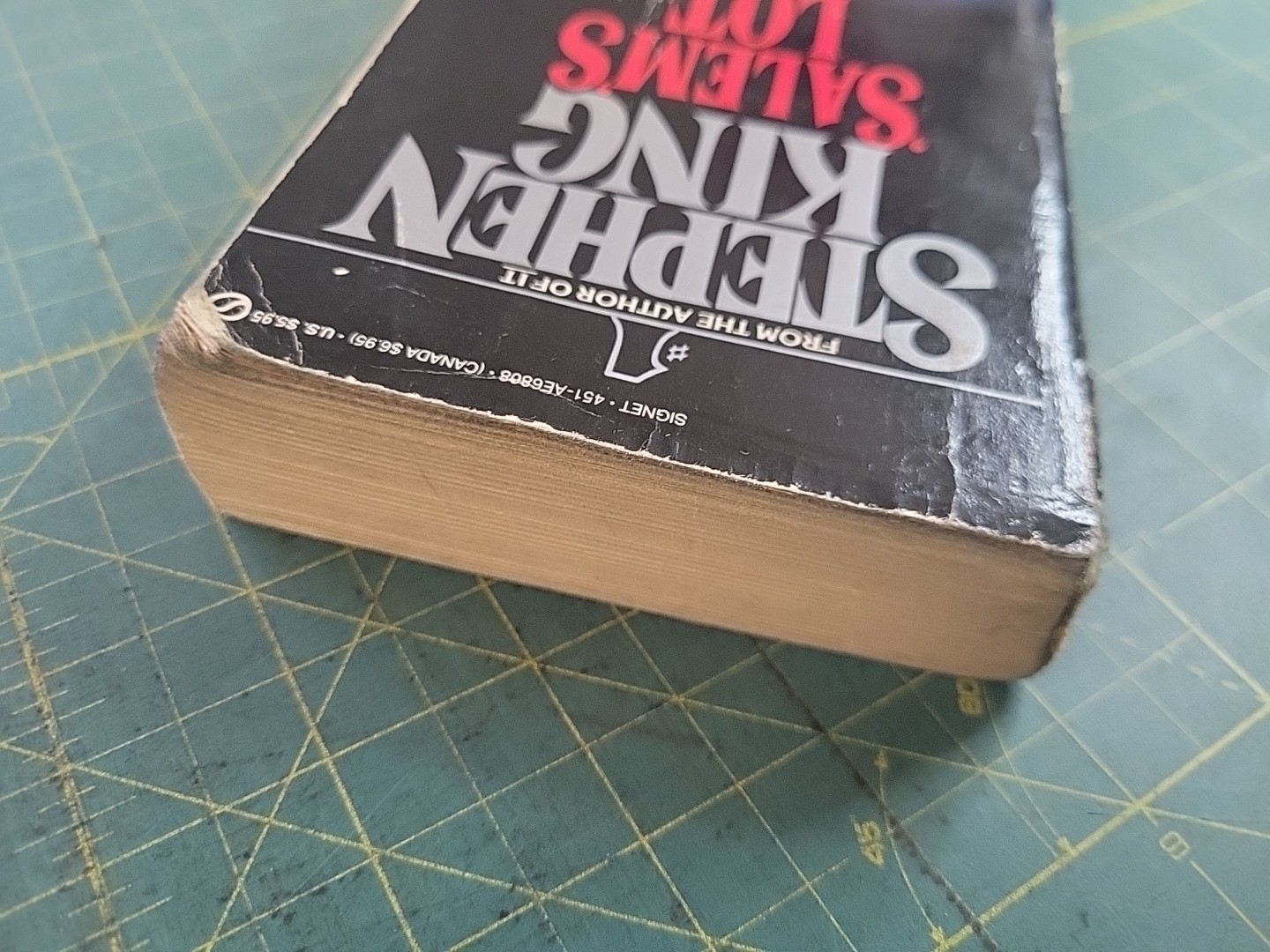 Stephen King &lsquo;SALEM&rsquo;S LOT – Signet Paperback – 1976 Horror Vintage Vampires