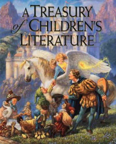 A Treasury of Children&rsquo;s Literature – Hardcover By Eisen, Armand – GOOD