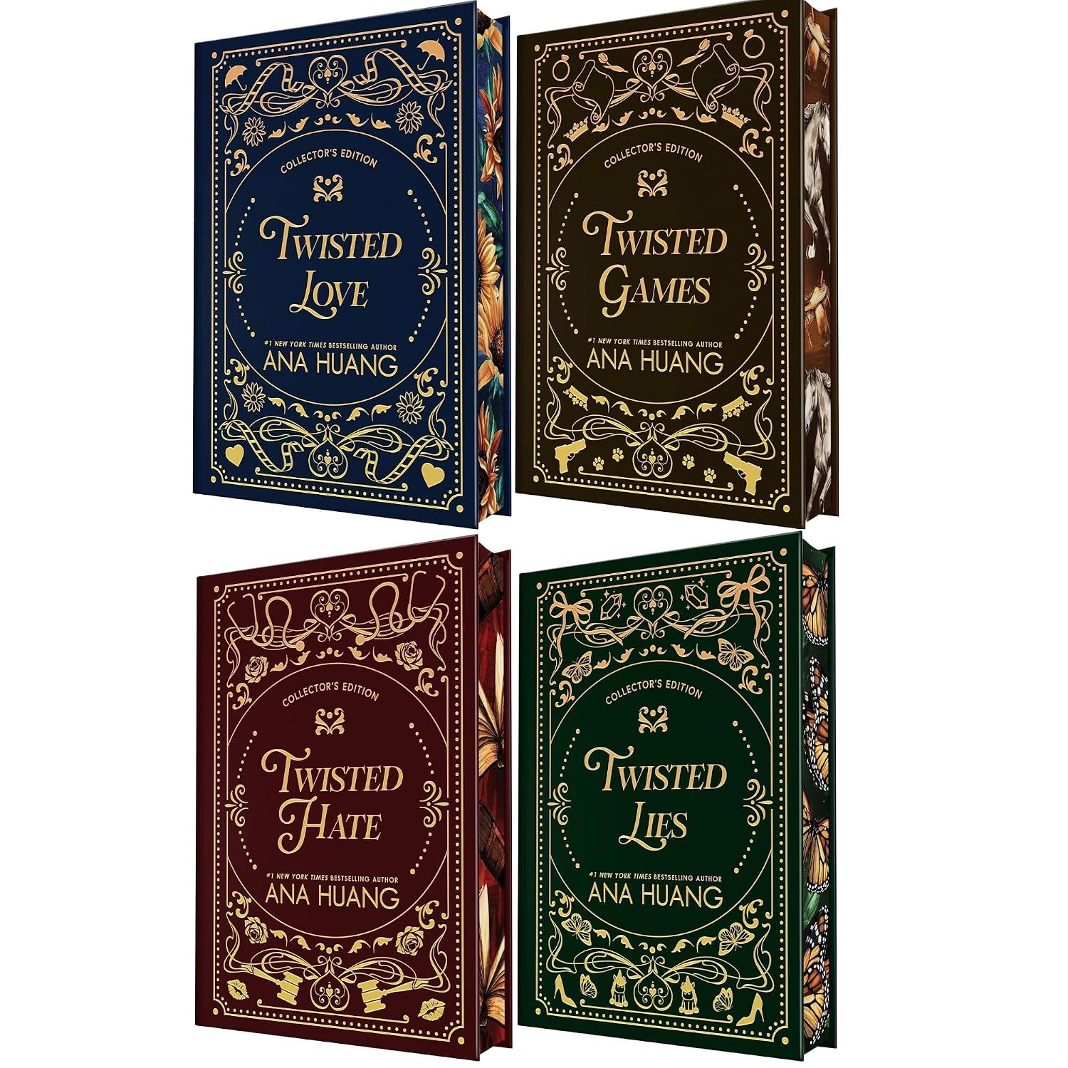 Twisted Series Collector&rsquo;s Edition 4 Books Collection Set by Ana Huang Hardcover