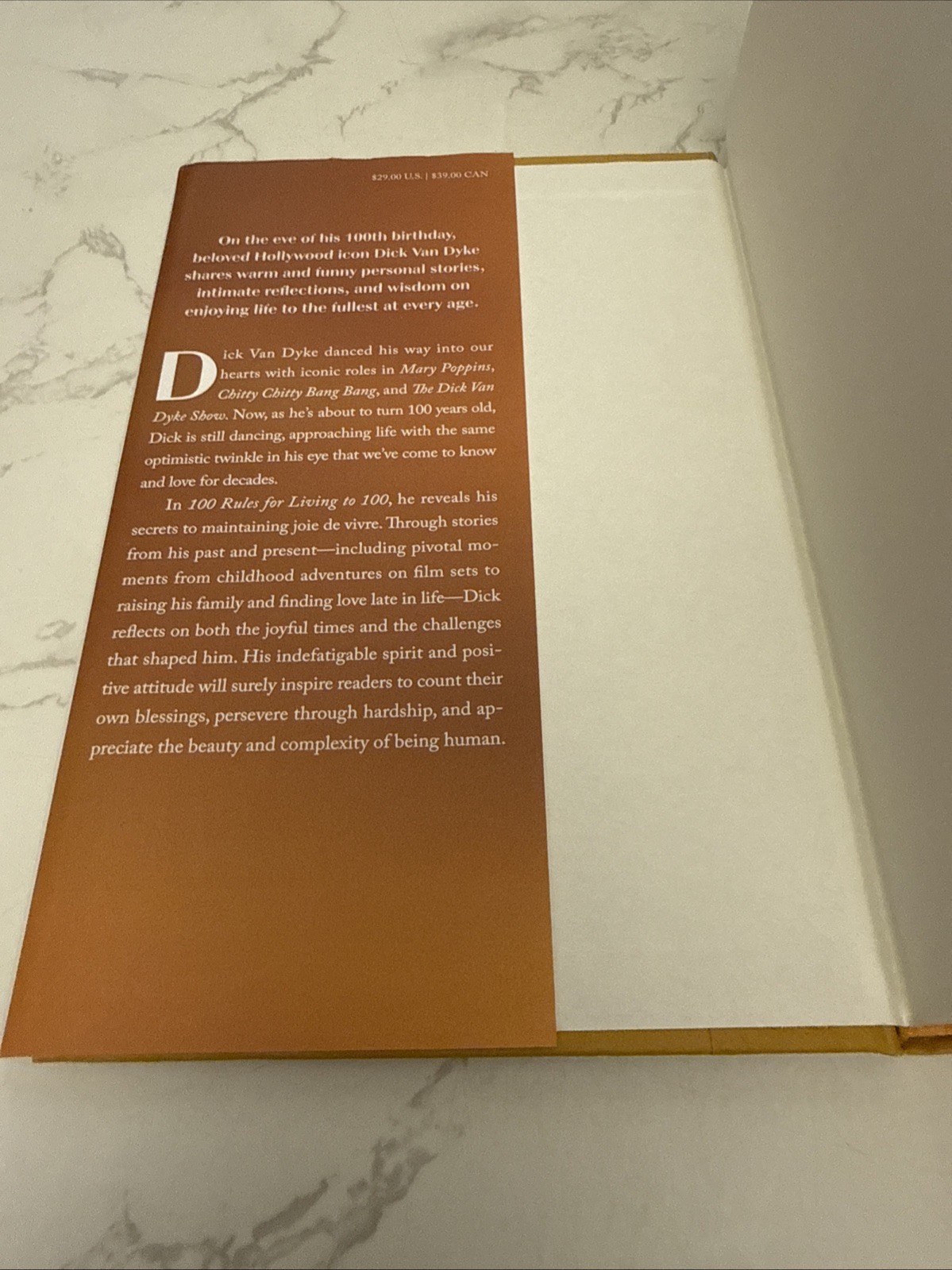 100 Rules for Living to 100: An Optimist&rsquo;s Guide to a..By Dick Van Dyke 2025 1st