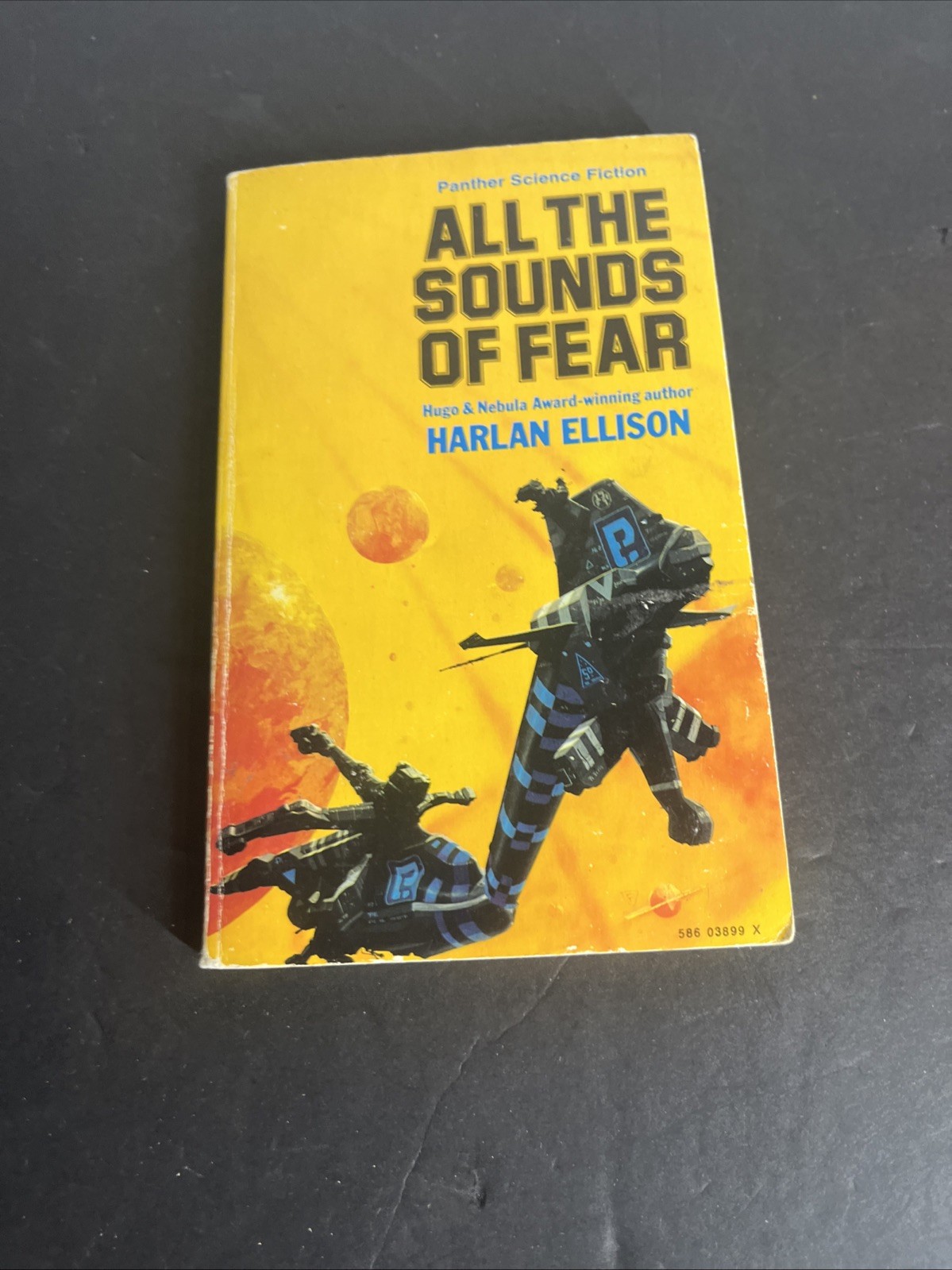 All The Sounds Of Fear: Harlan Ellison Panther 1973 UK 1st edition Foreign Print